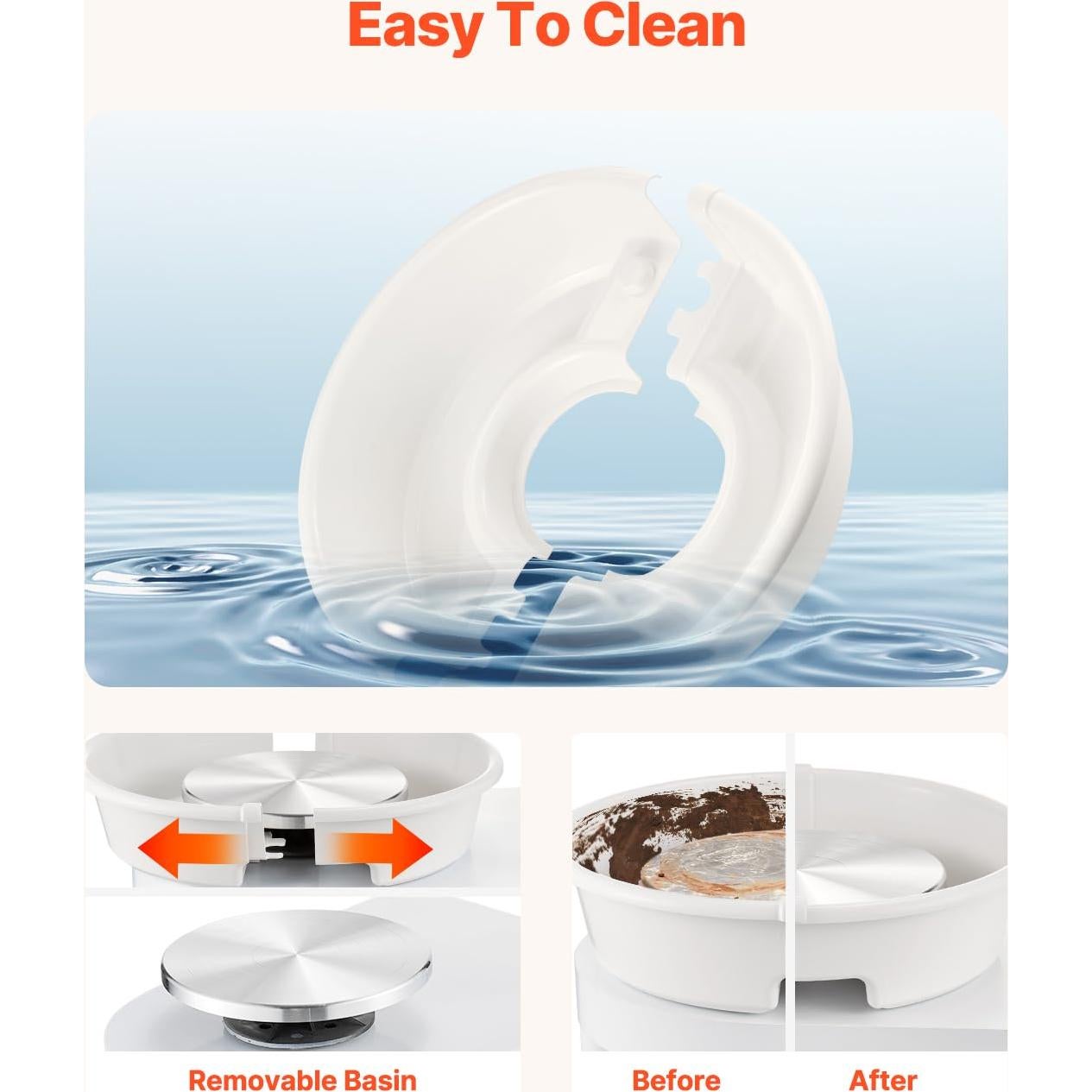 Rueda de Alfarería Vevor 25 cm 350W con Pedal y Cuenca Desmontable