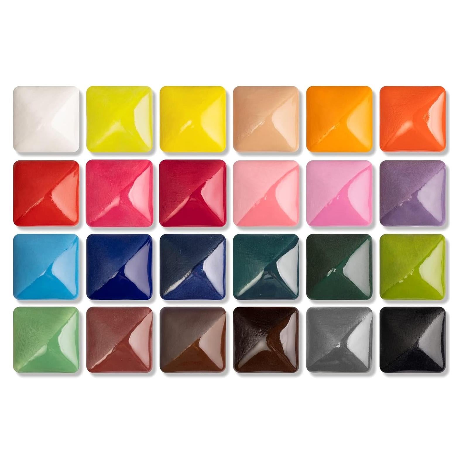 Juego de subglaseado Pasler - 24 colores líquidos opacos