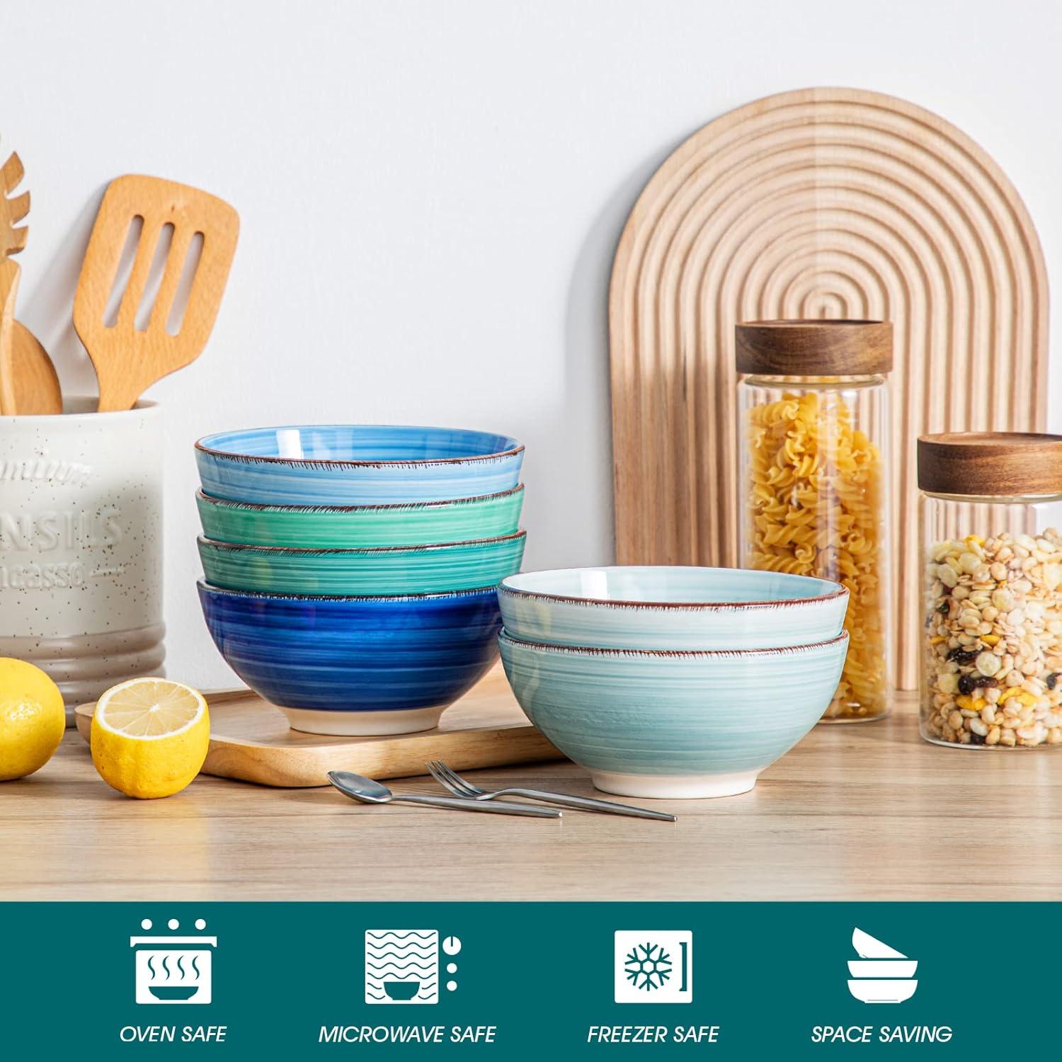 Juego de Cuencos de Cerámica vancasso Bonita 27 Oz - Set de 6