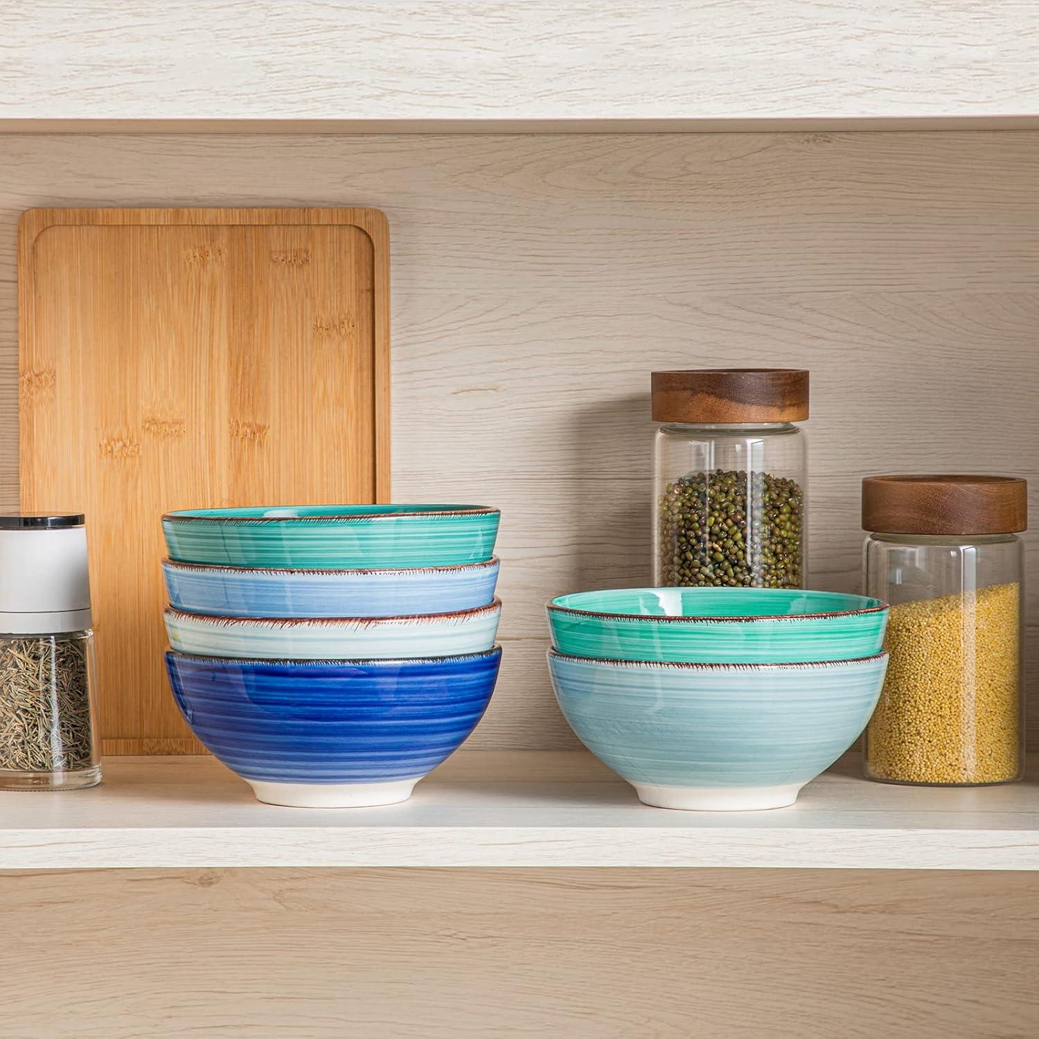 Juego de Cuencos de Cerámica vancasso Bonita 27 Oz - Set de 6