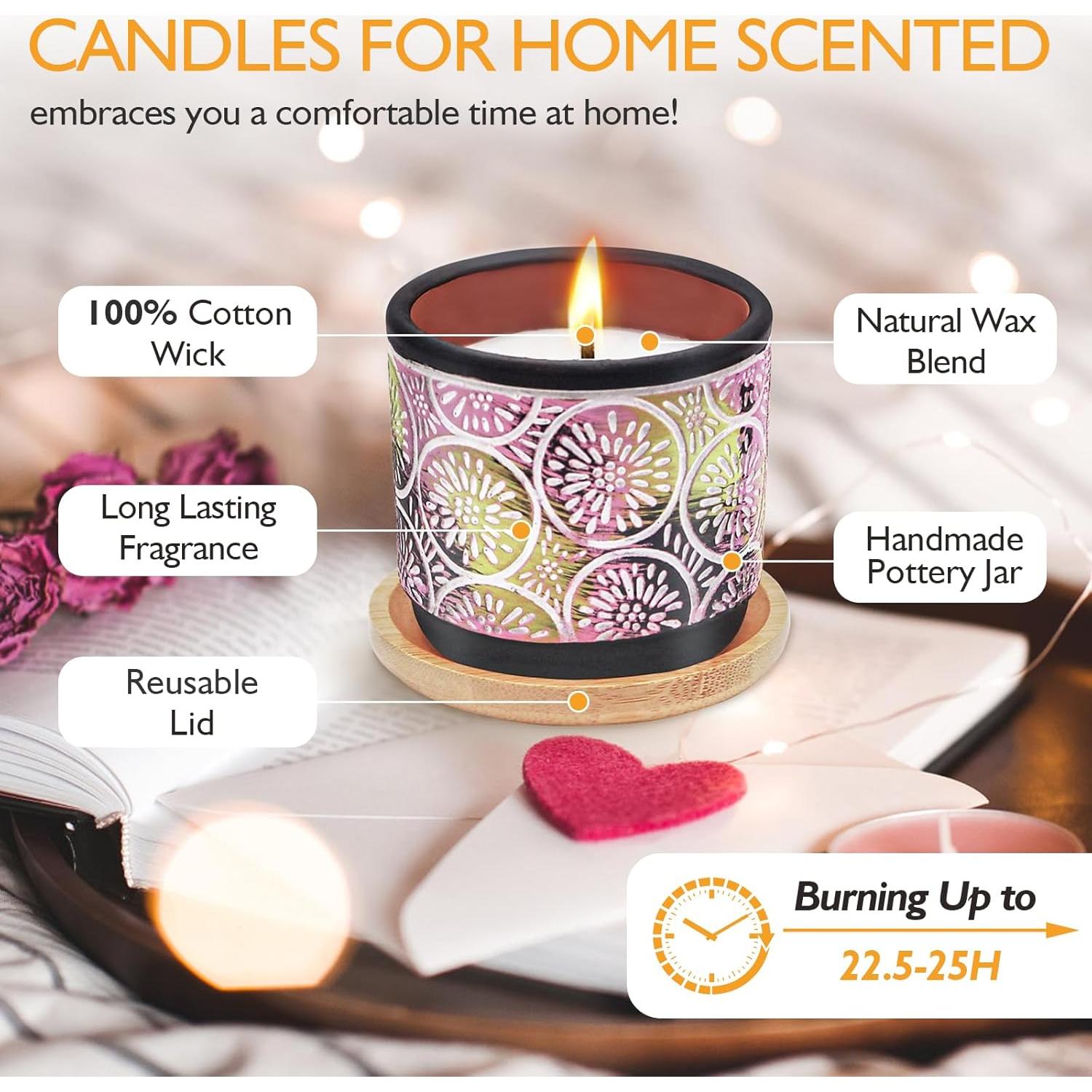 Conjunto de Velas Aromáticas Vorlestour 4 Pack Soja 100g