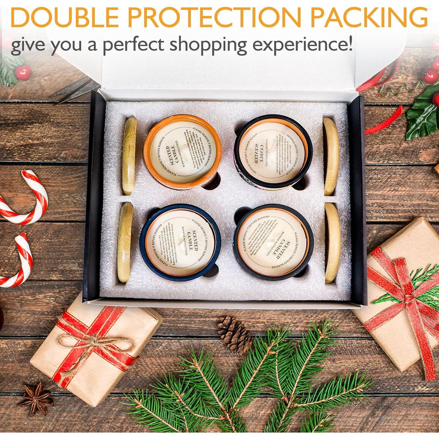 Conjunto de Velas Aromáticas Vorlestour 4 Pack Soja 100g