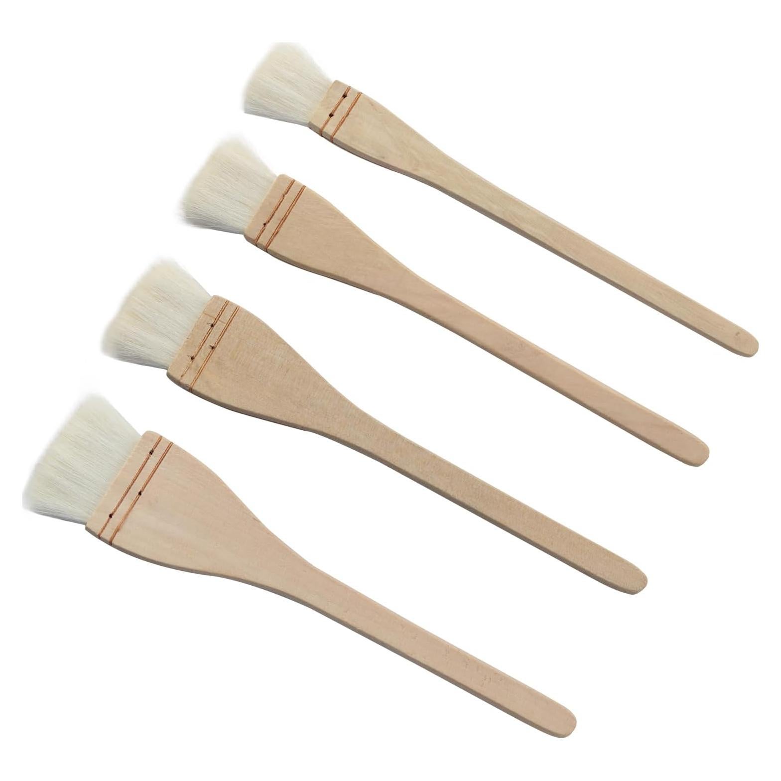 Juego de Pinceles Hake Longdex 4PCS Acuarela Pelo de Cabra