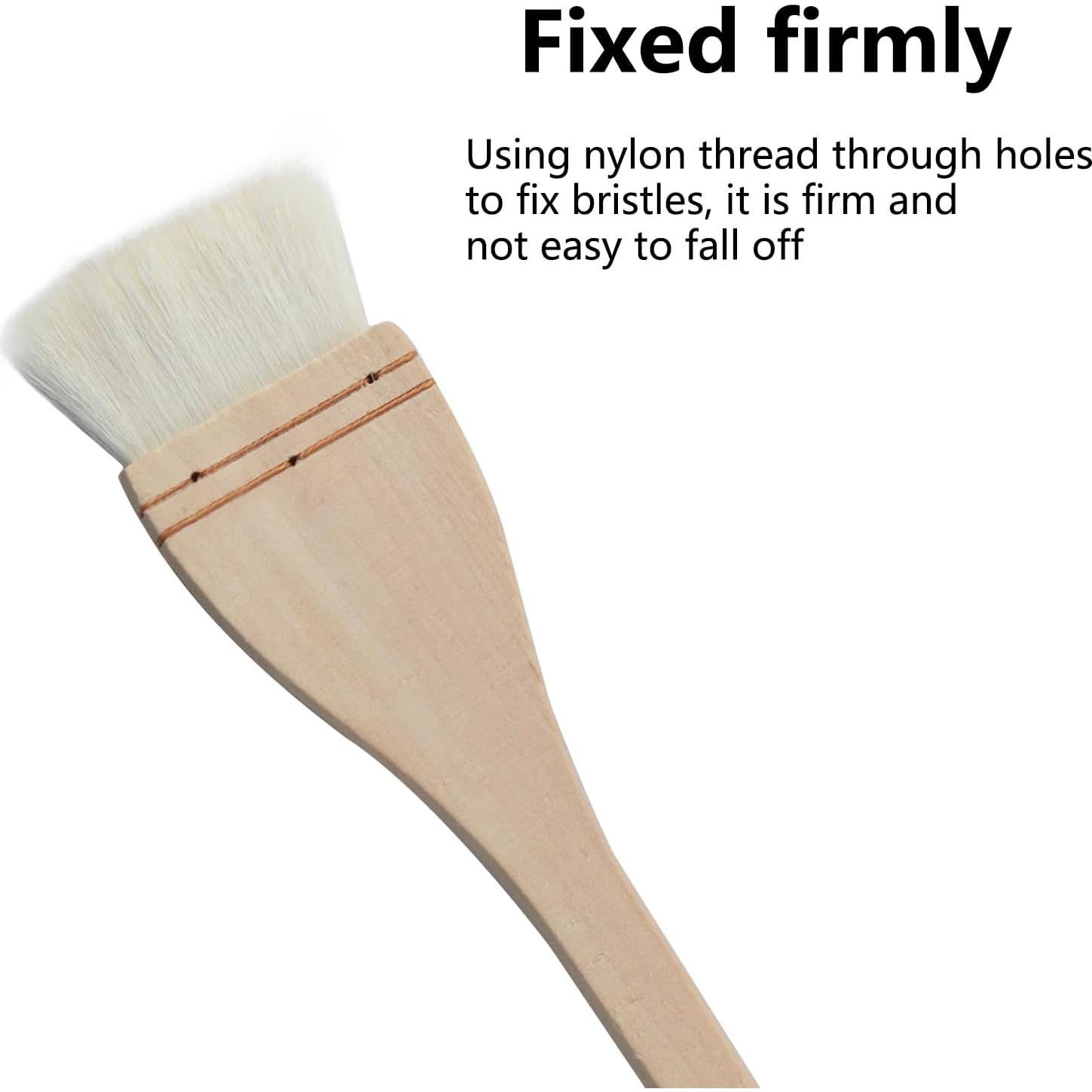 Juego de Pinceles Hake Longdex 4PCS Acuarela Pelo de Cabra