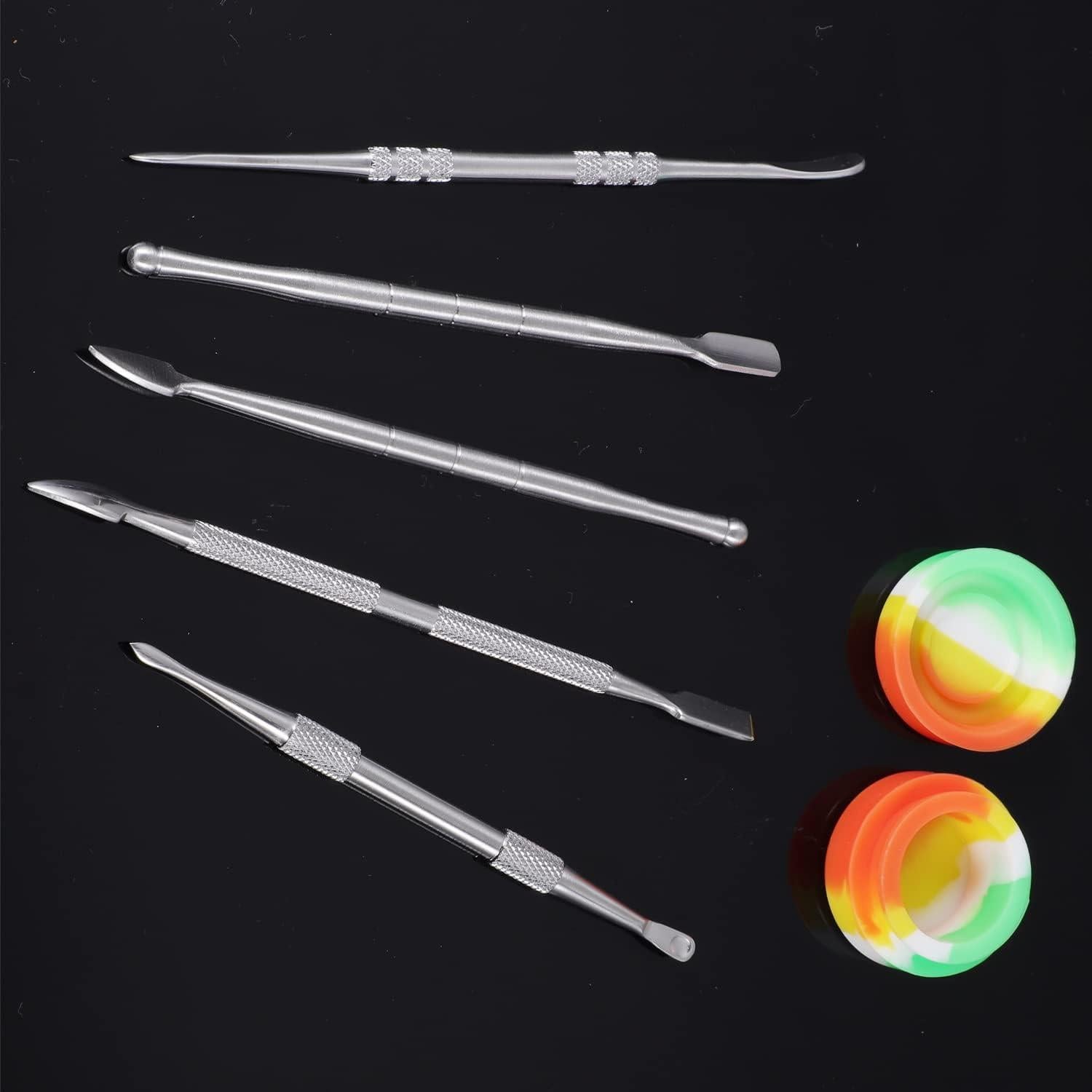 Juego de 6 Herramientas de Esculpir Cera Pimoys - Acero Inoxidable