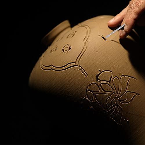 Juego de 6 Herramientas de Esculpir Cera Pimoys - Acero Inoxidable