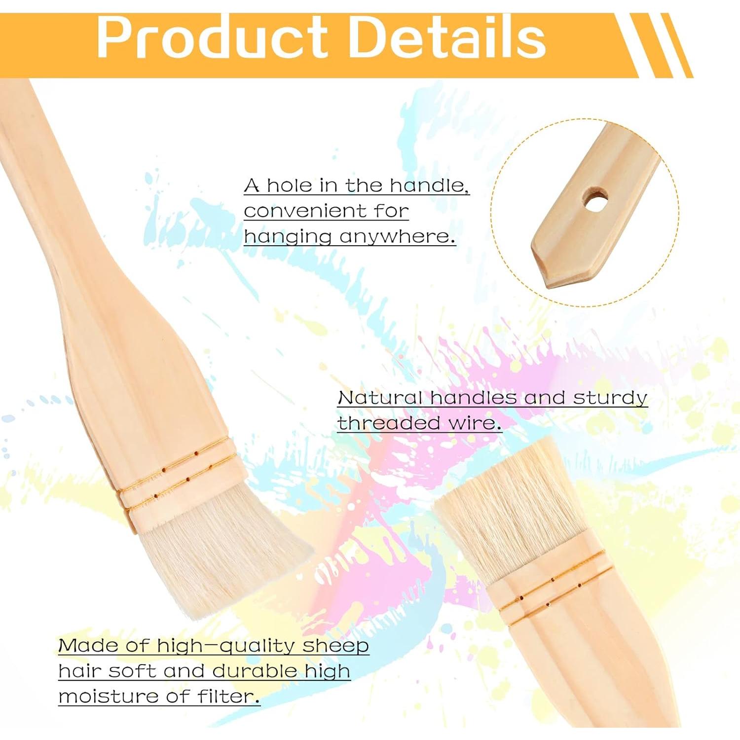 Juego de Pinceles Hake Patelai 9 Piezas para Acuarela