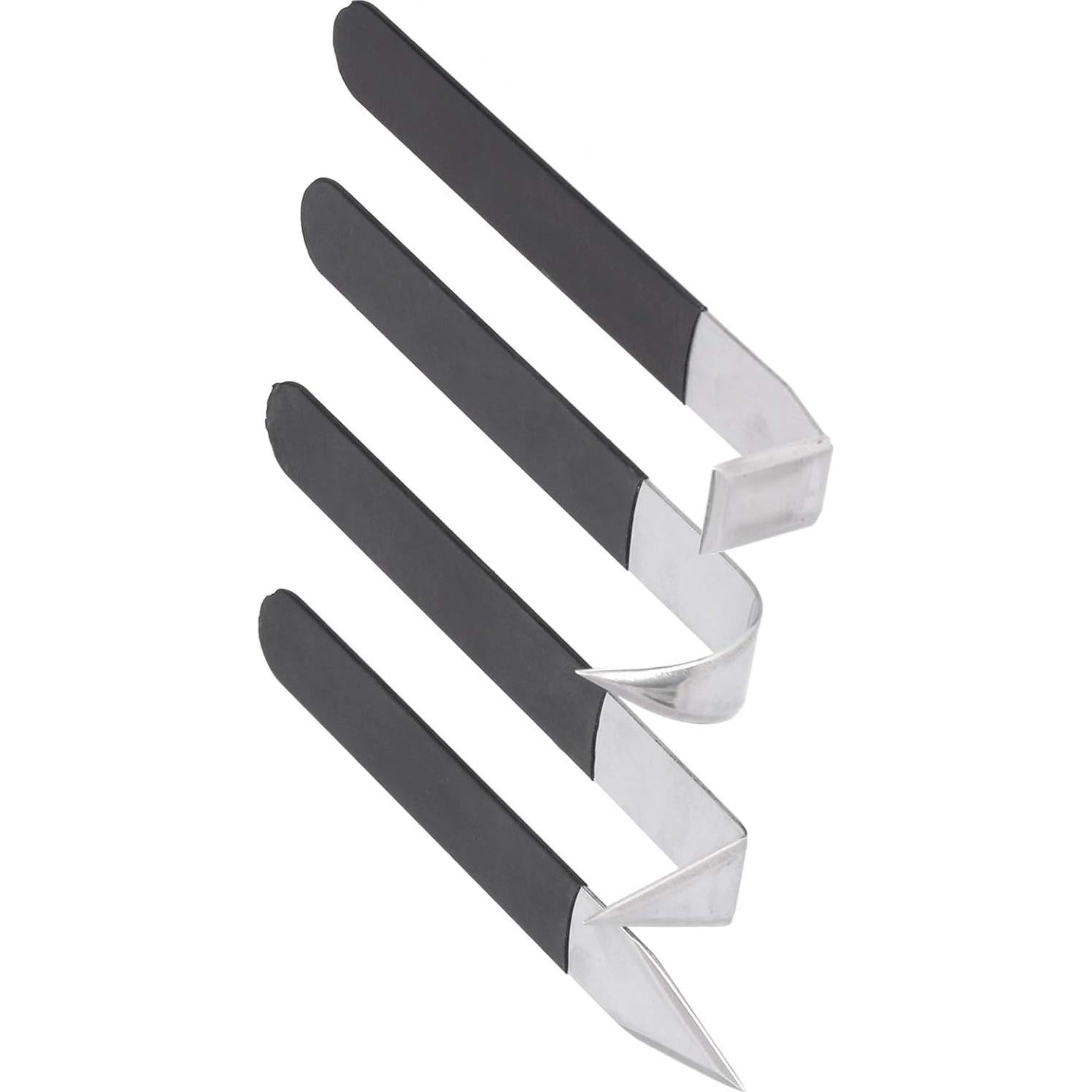 Juego de 4 herramientas de escultura cerámica Haosie - Acero inoxidable