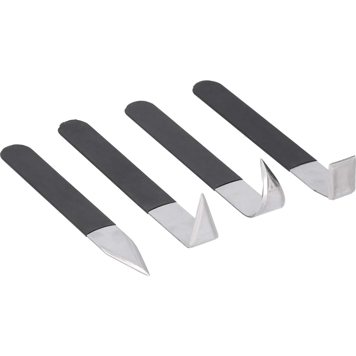 Juego de 4 herramientas de escultura cerámica Haosie - Acero inoxidable