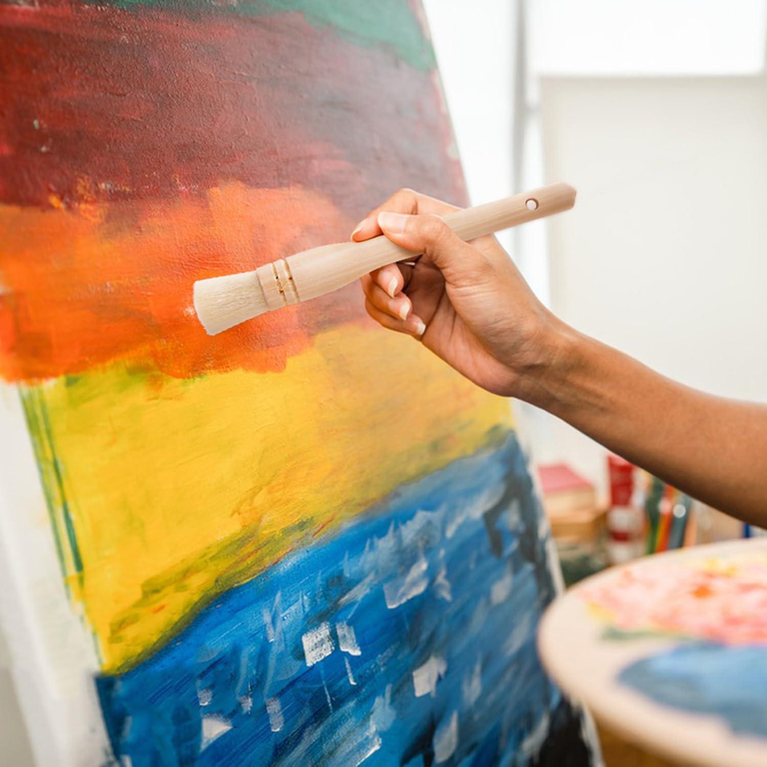 Juego de Pinceles Hake KUKLIPJIM - 12 Pinceles 2.5cm a 7.6cm