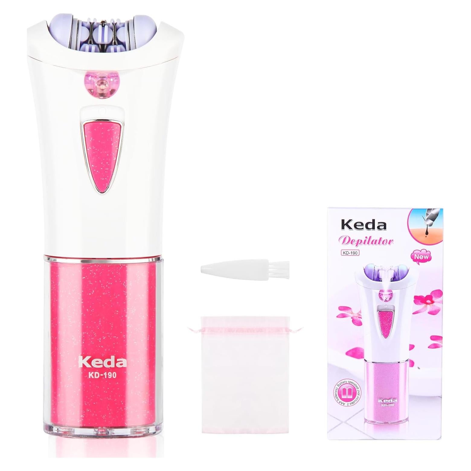 Epilador Eléctrico SYEYYDS FS1 con Luz LED para Mujeres