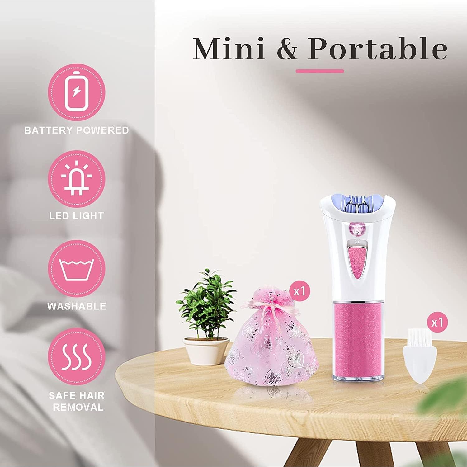 Epilador Facial Inalámbrico Glabrouse con Luz LED