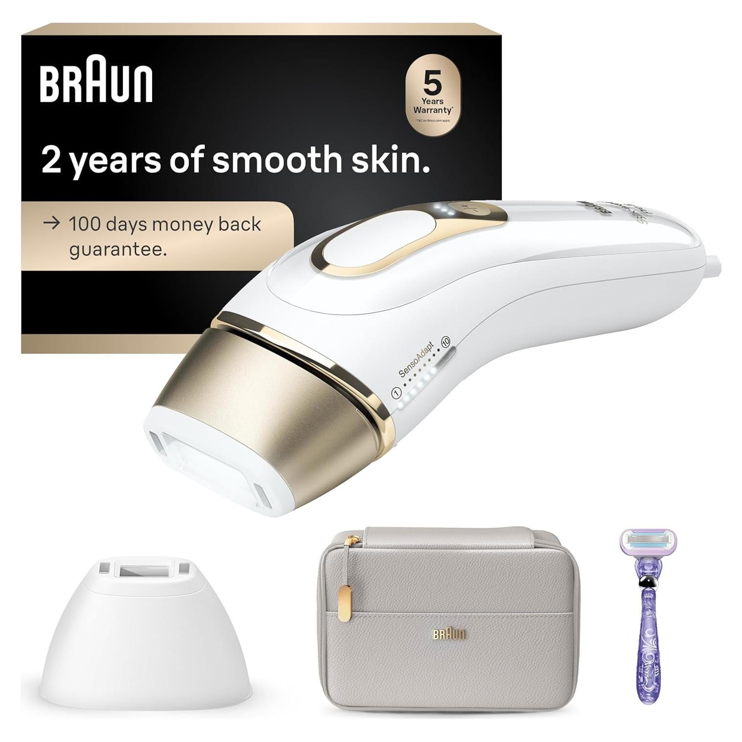 Depiladora láser Braun Silk·Expert Pro 5 IPL5157, reducción vello