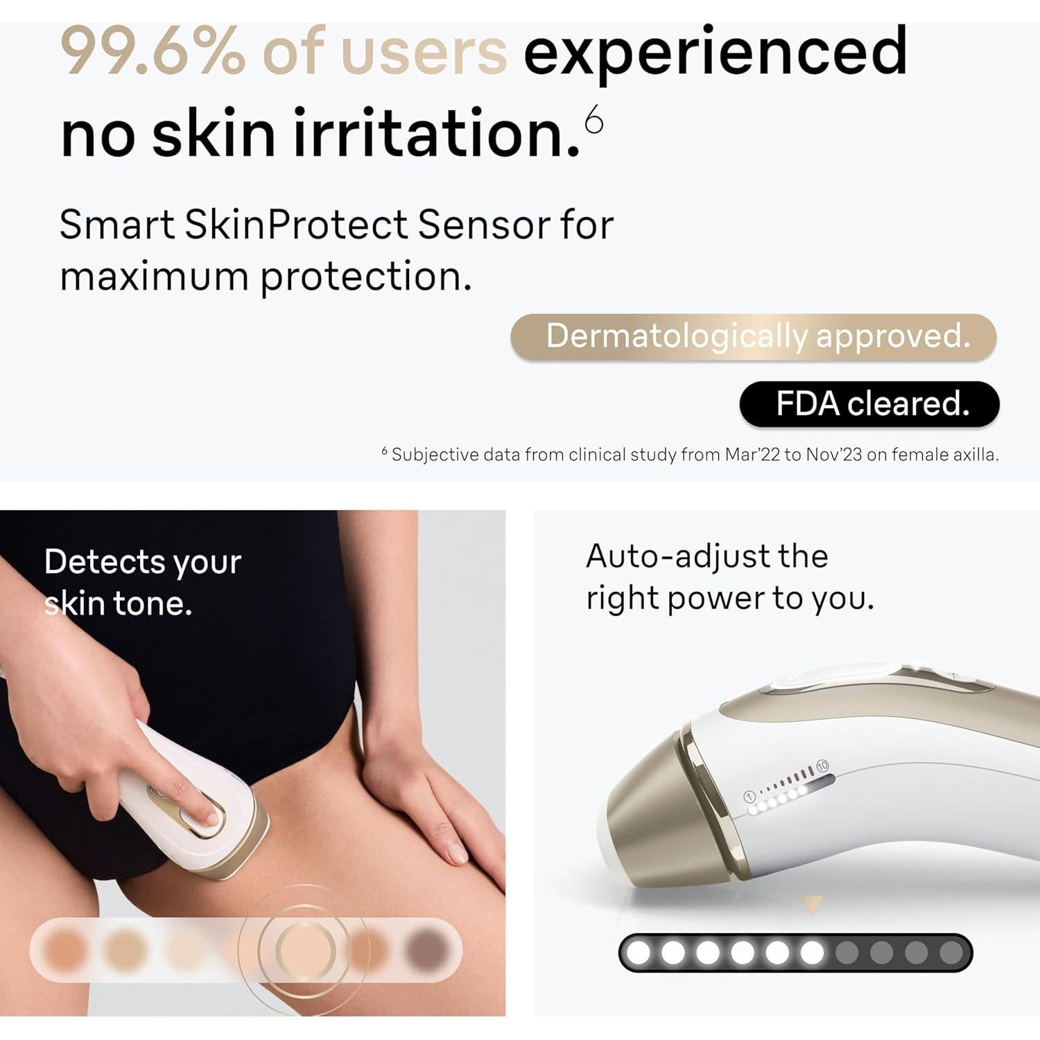 Depiladora láser Braun Silk·Expert Pro 5 IPL5157, reducción vello