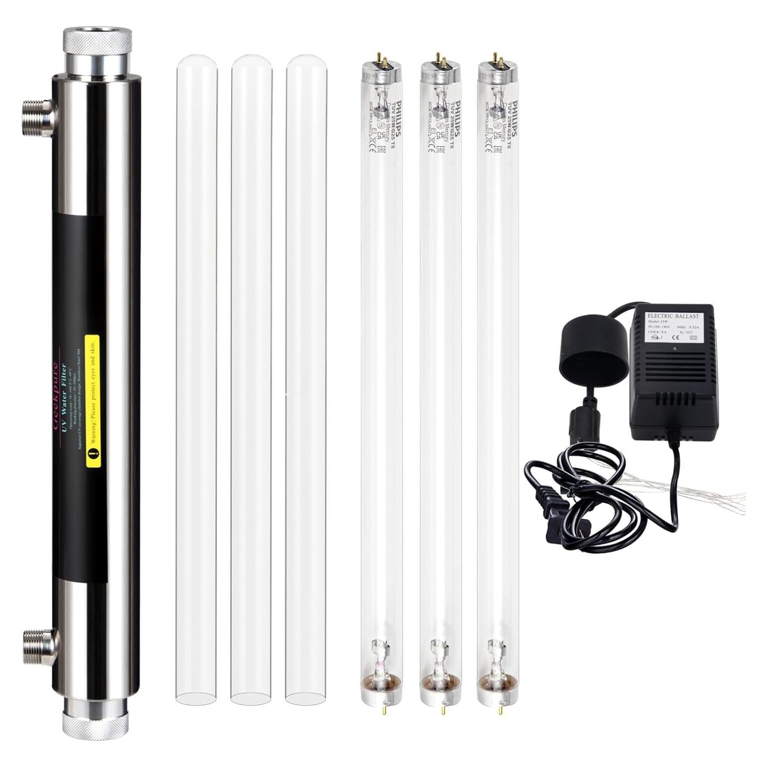 Filtro de Agua UV Geekpure 6 GPM para Toda la Casa