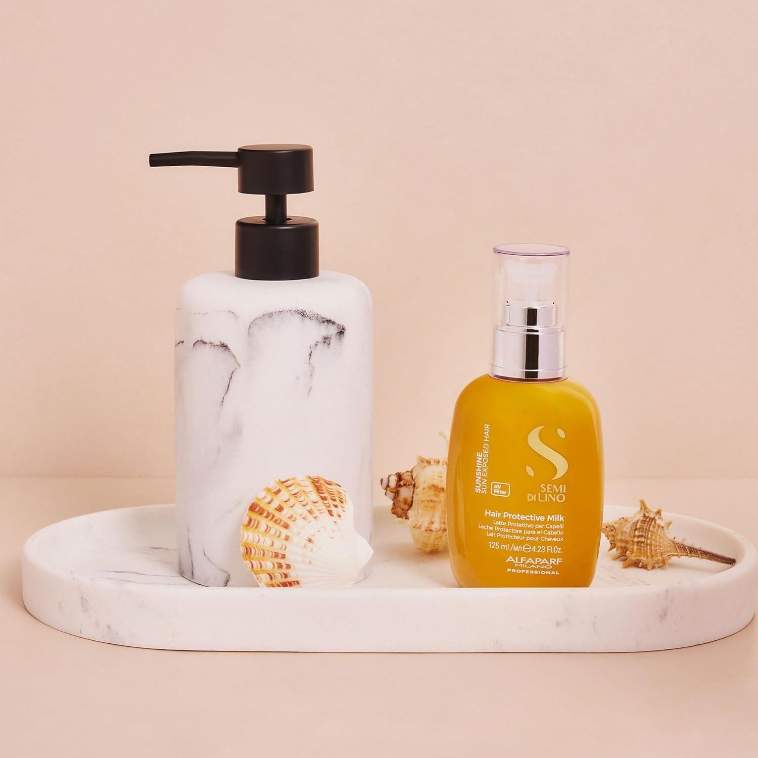 Alfaparf Milano Semi di Lino Leche Capilar 140g - Protección UV