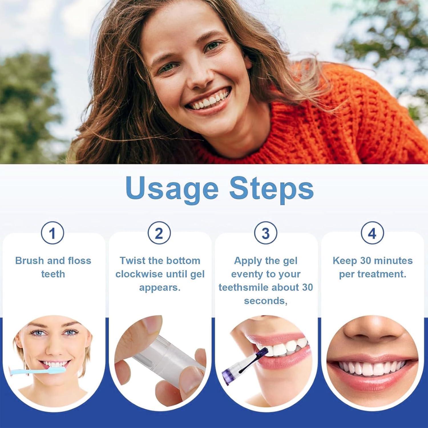 Bolígrafo Blanqueador de Dientes Gpoizmo - Gel Profesional