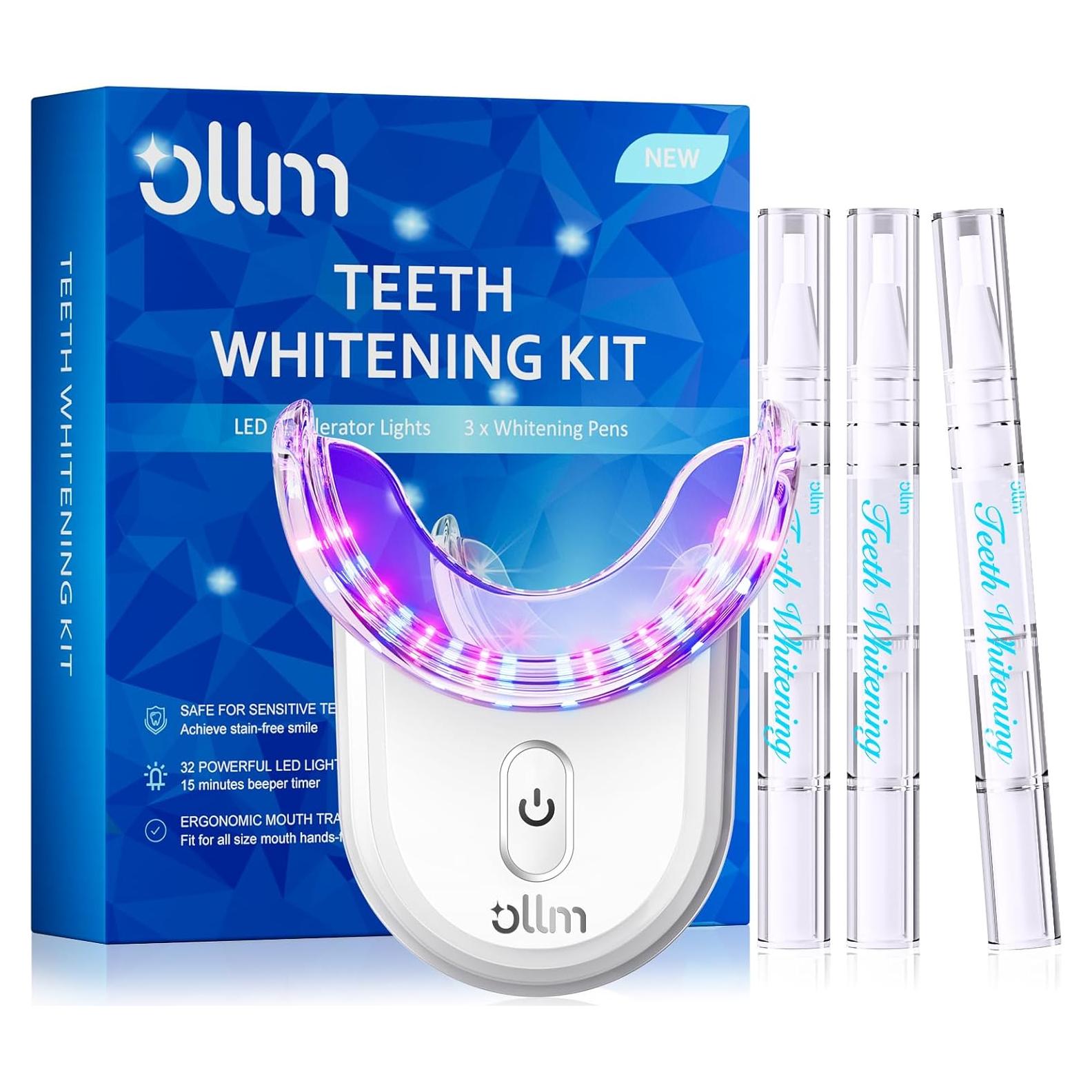 Kit de Blanqueamiento Dental OLLM para Dientes Sensibles