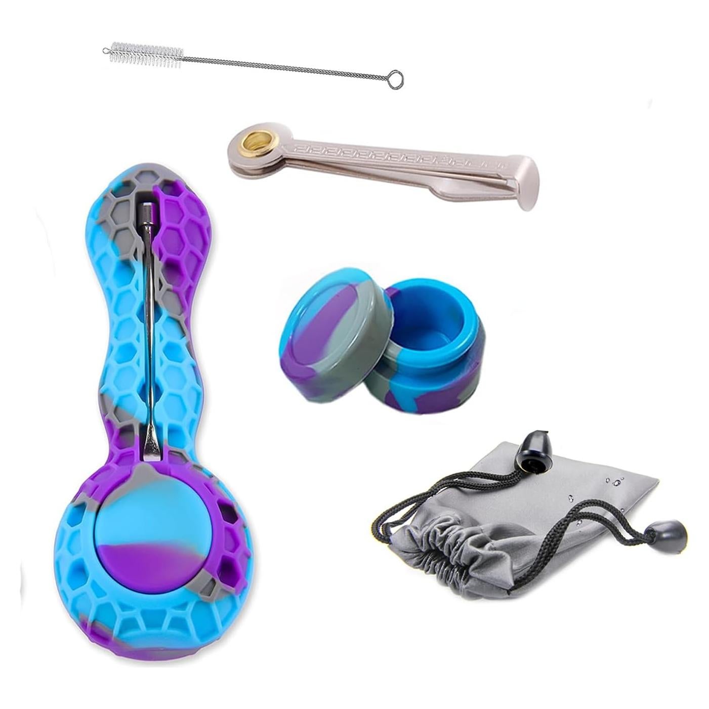 Juego de Pipas de Tabaco XSCQ con Bolsa de Transporte