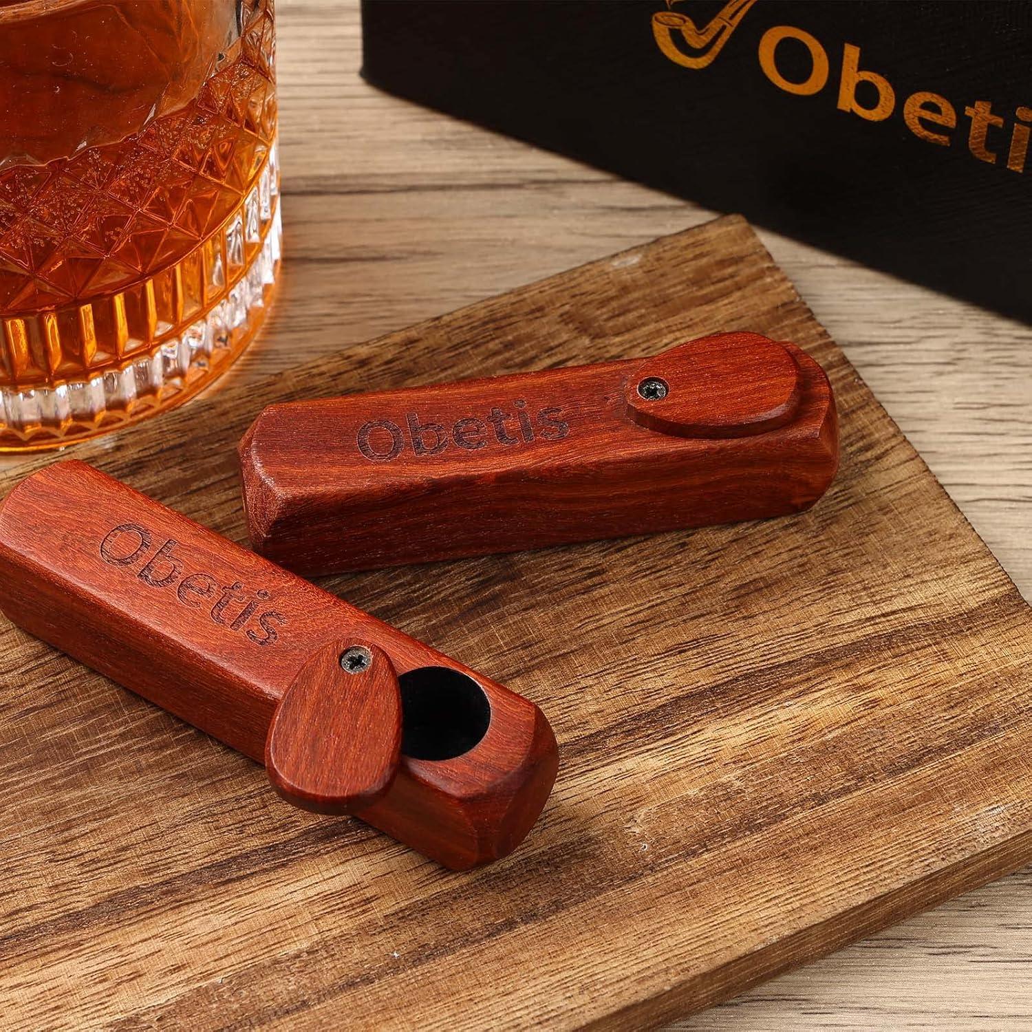 Juego de Pipas de Tabaco Hechas a Mano Obetis con Accesorios