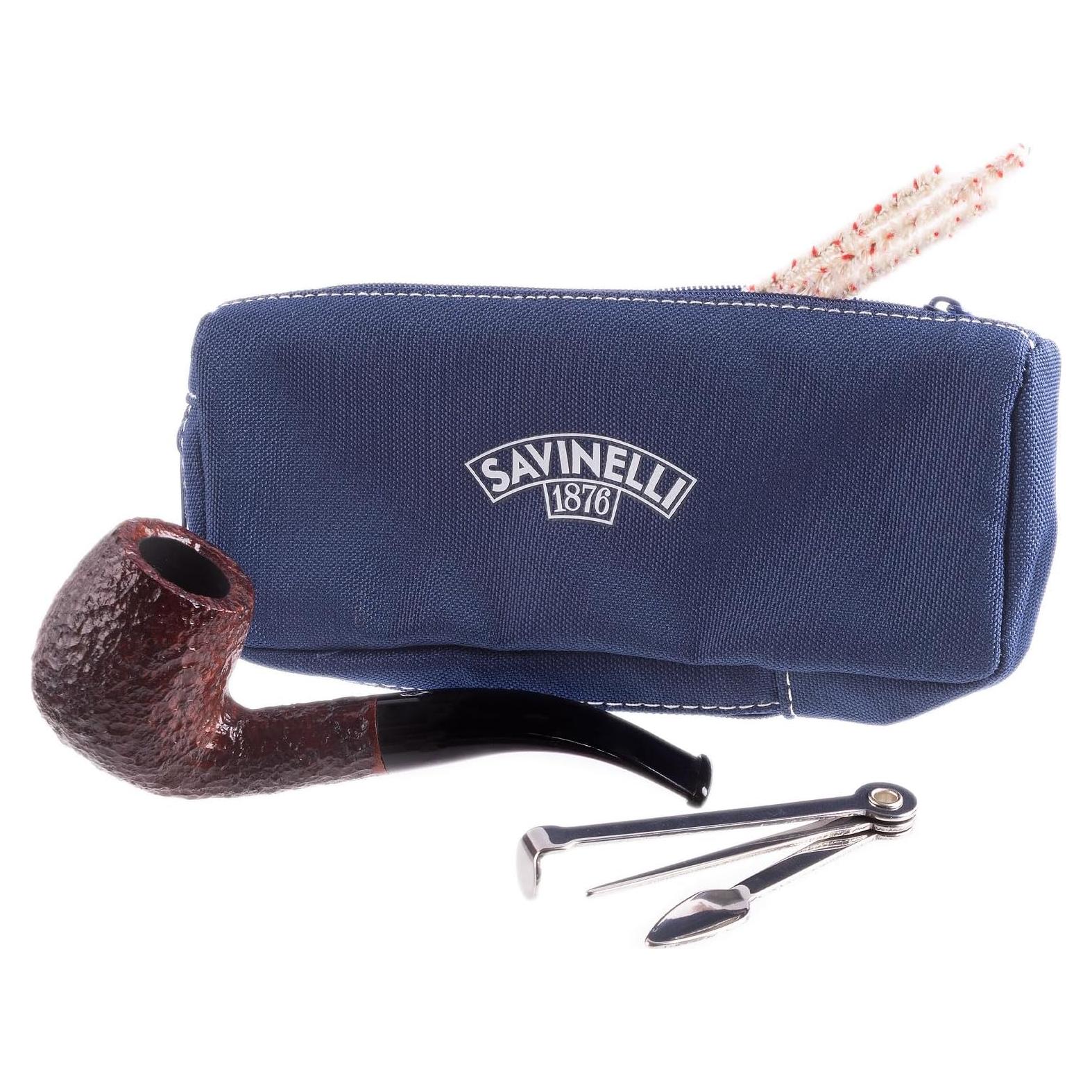 Pipa de Brezo Savinelli One Kit 601 - Hecha a Mano Italiana