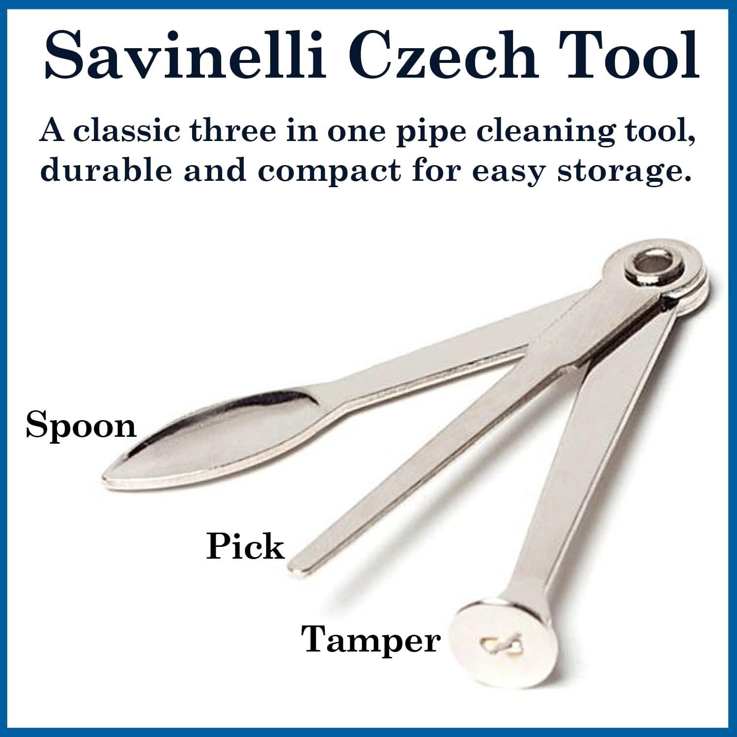 Pipa de Brezo Savinelli One Kit 601 - Hecha a Mano Italiana