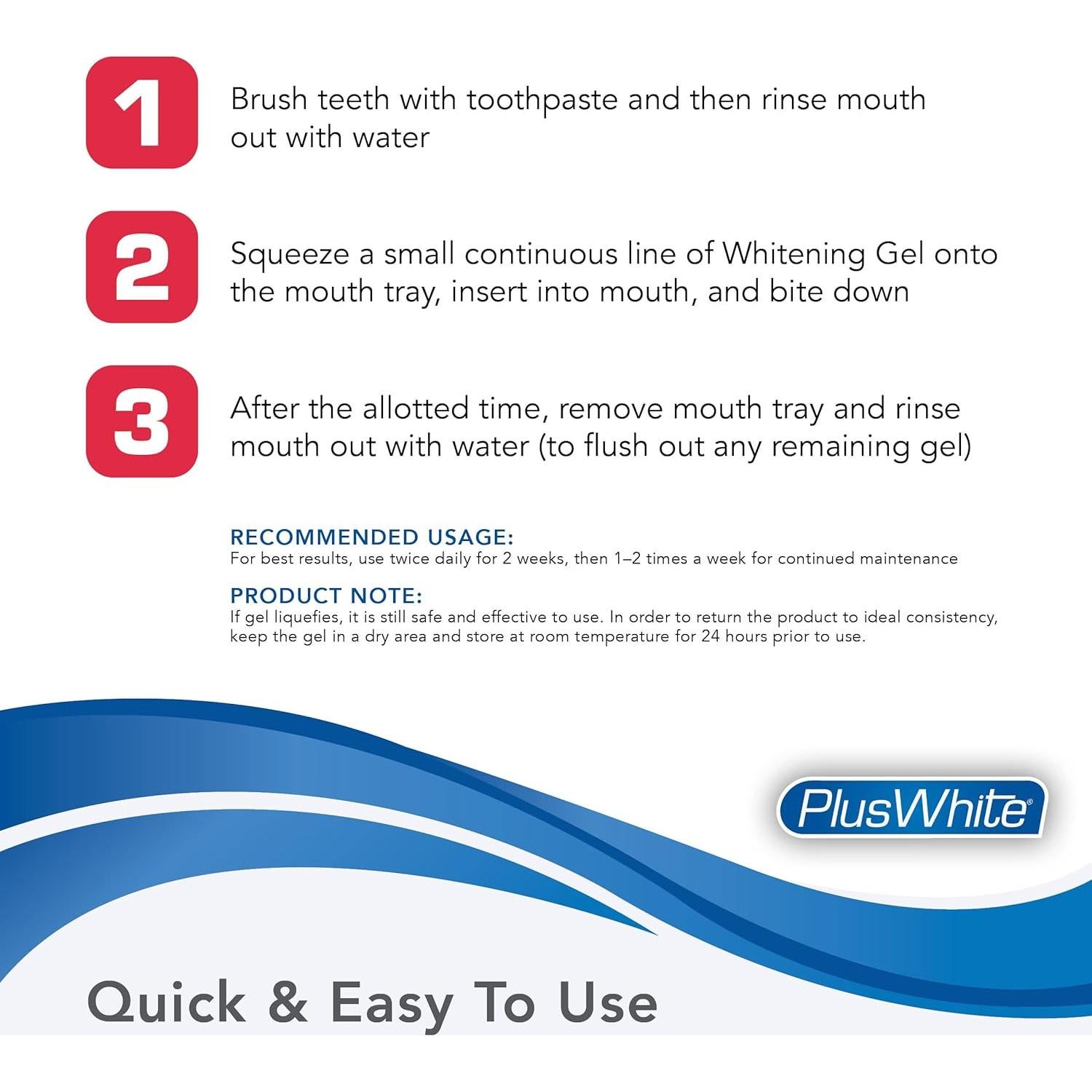 Kit Blanqueamiento Dental Plus White - Gel 56.7g y Bandeja