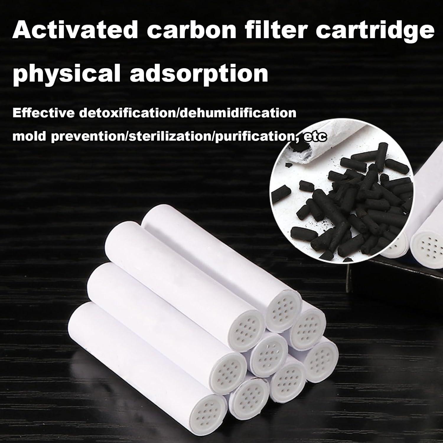 Filtros de Pipa de 9mm con Carbón Activado Yiu - 50 Pcs