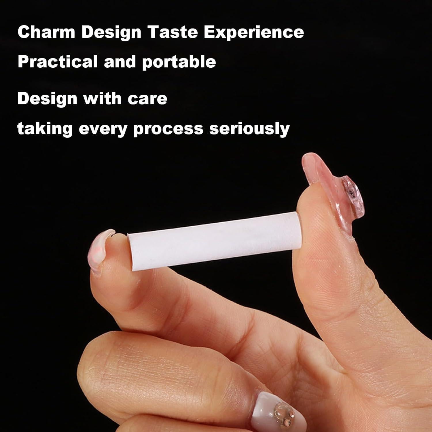 Filtros de Pipa de 9mm con Carbón Activado Yiu - 50 Pcs