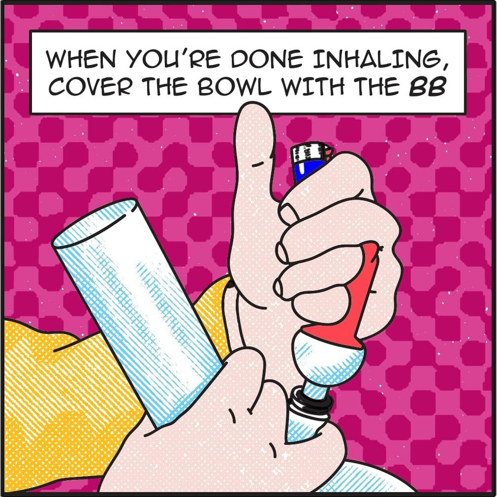 Apagador de Pipas Bowl Buddy Primavera - Discreto y Seguro