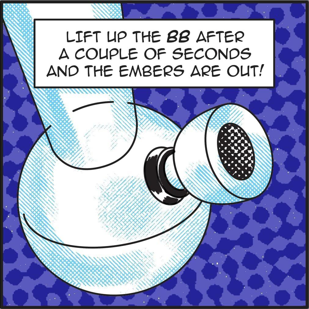 Apagador de Pipas Bowl Buddy Primavera - Discreto y Seguro