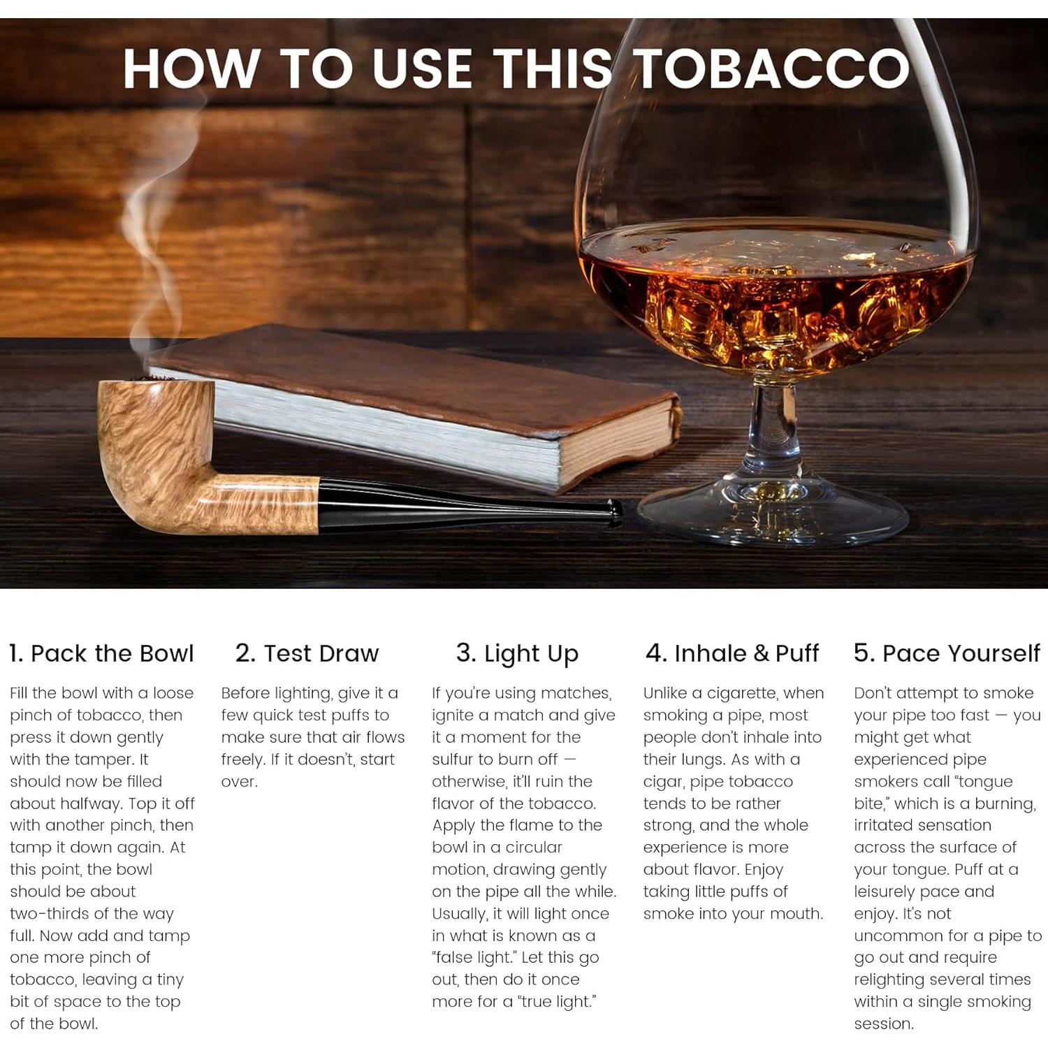 Pipa de Brezo Hecha a Mano Spiper SP102 - Ligera y Resistente