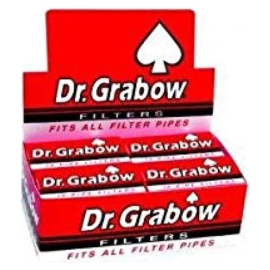 Filtros para Pipa Dr. Grabow - 12 Cajas de 10 Filtros 6mm