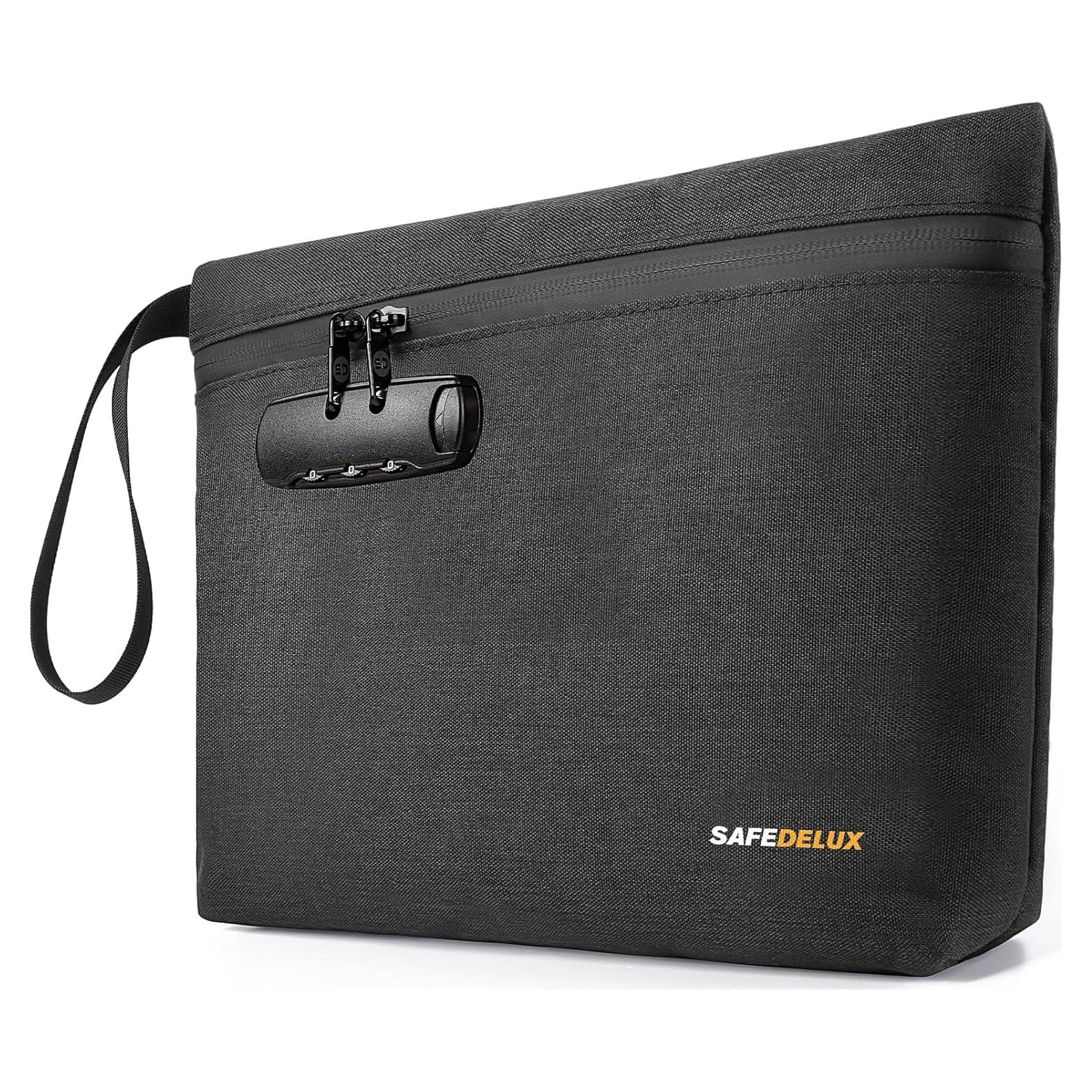 Bolsa a Prueba de Olores SafeDelux 29.9x21.8cm con Cerradura