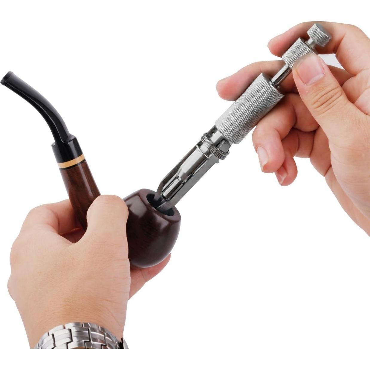 Reamer de Acero Inoxidable Scotte para Tubos de Tabaco 143mm