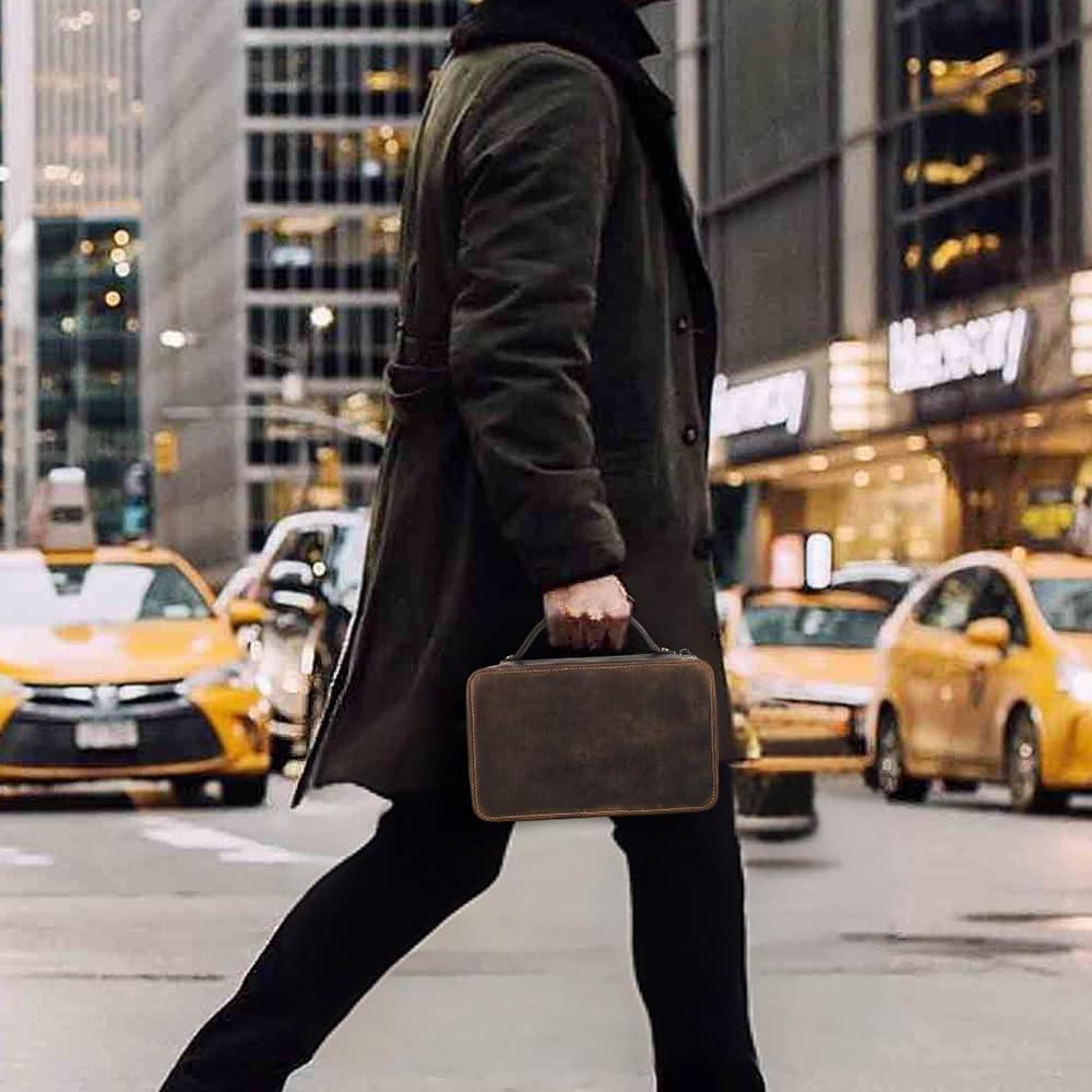 Bolsa de Tabaco para Pipa SHIHUAN de Cuero Crazy Horse