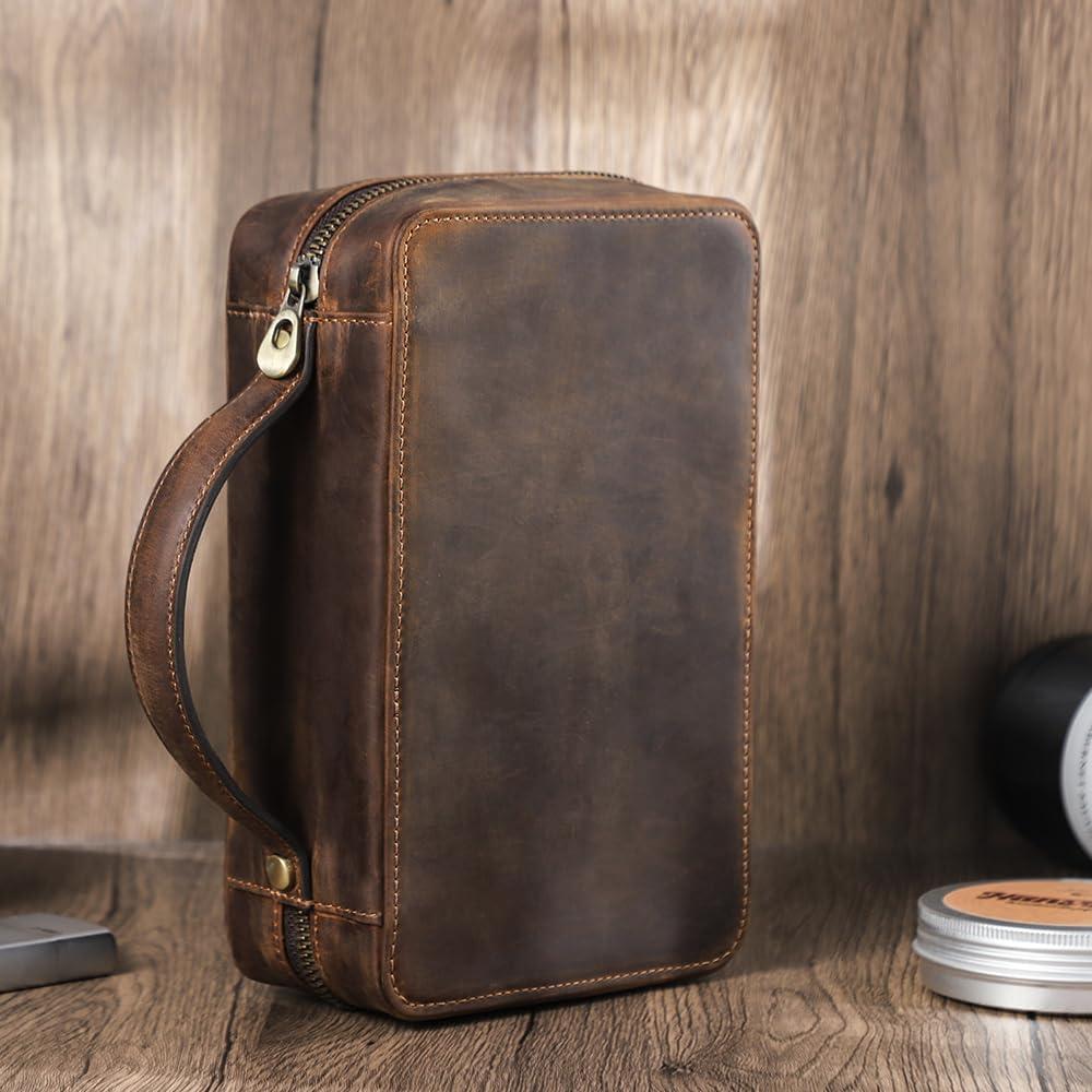 Bolsa de Tabaco para Pipa SHIHUAN de Cuero Crazy Horse