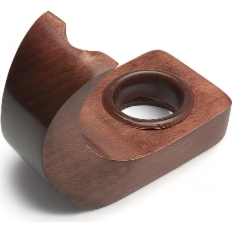 Soporte de madera para pipa de tabaco KAFpipeWorkshop 9 cm
