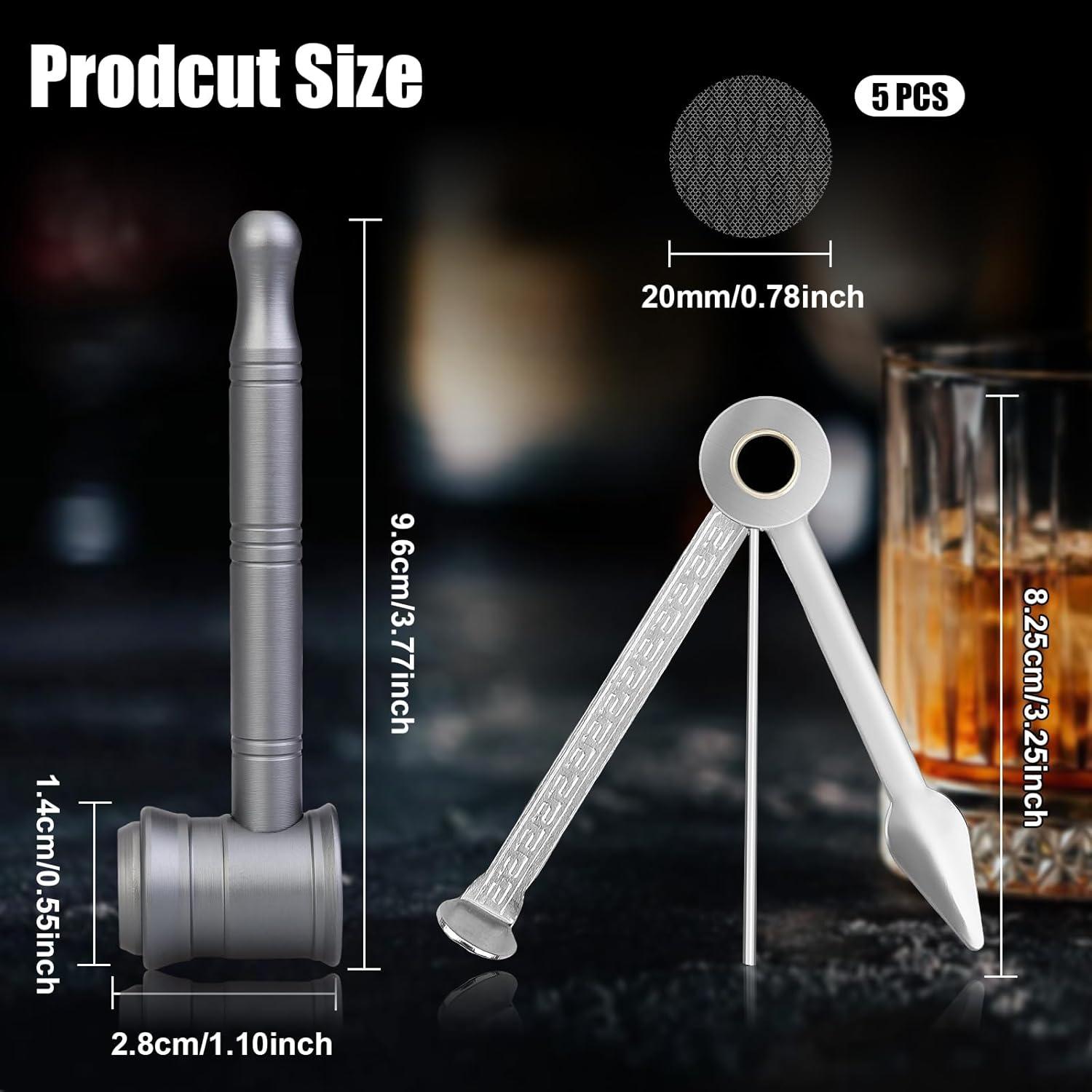 Juego de limpieza de tuberías TobacccoPipe Martillo 9.57 cm