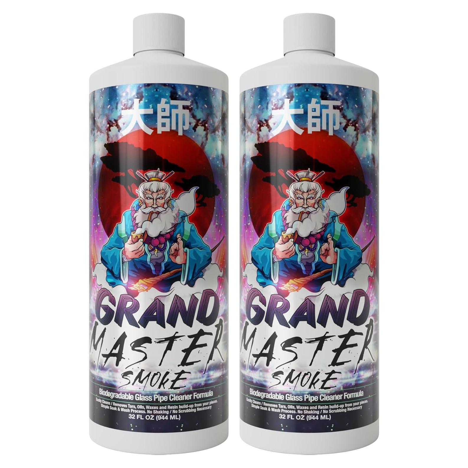 Limpiador de Tubos de Vidrio GRAND MASTER SMOKE 2L - Sin Fregar