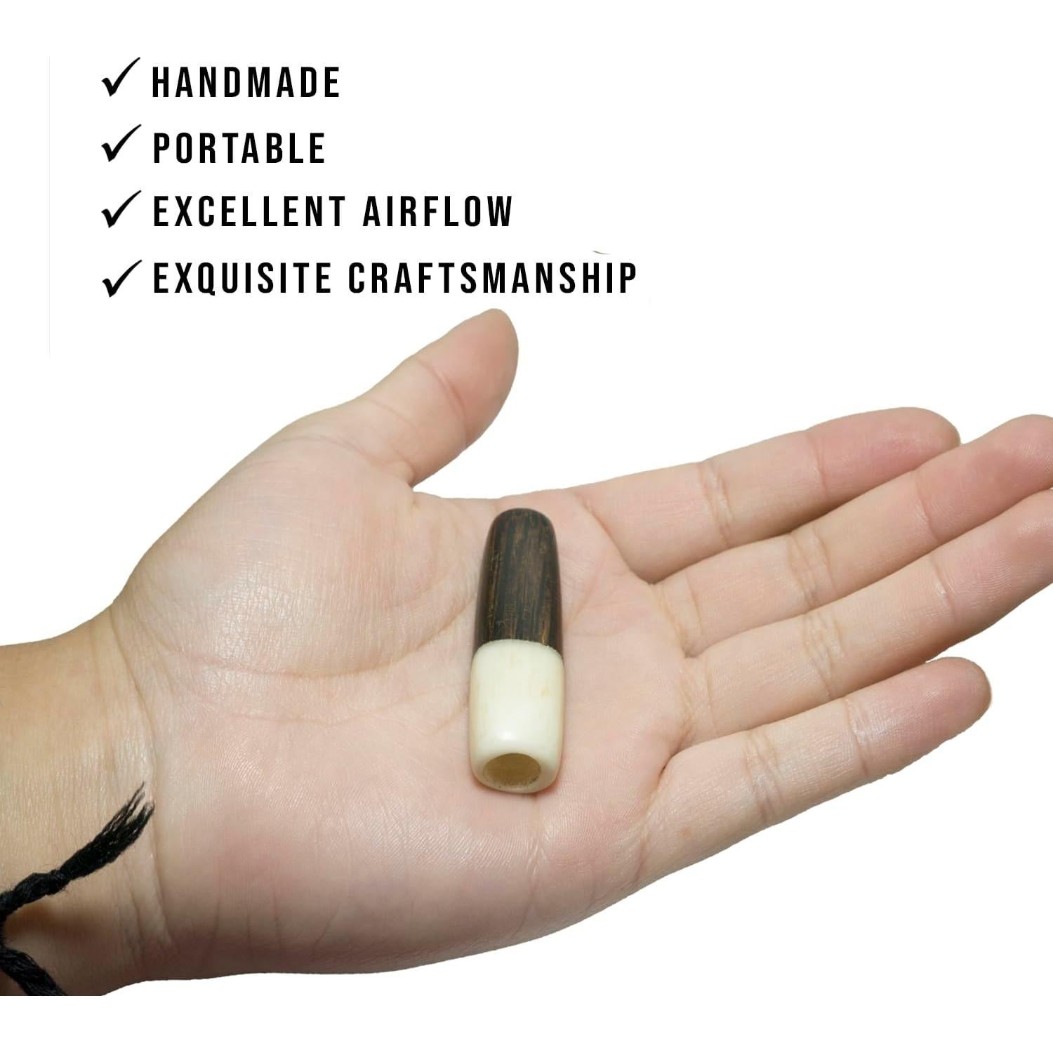 2 Pipas Miniatura Ecológicas Tesoro de los Andes - Hechas a Mano