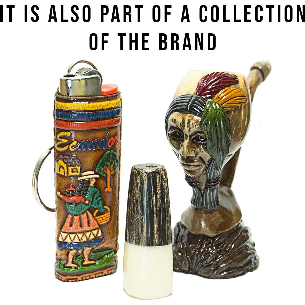 2 Pipas Miniatura Ecológicas Tesoro de los Andes - Hechas a Mano