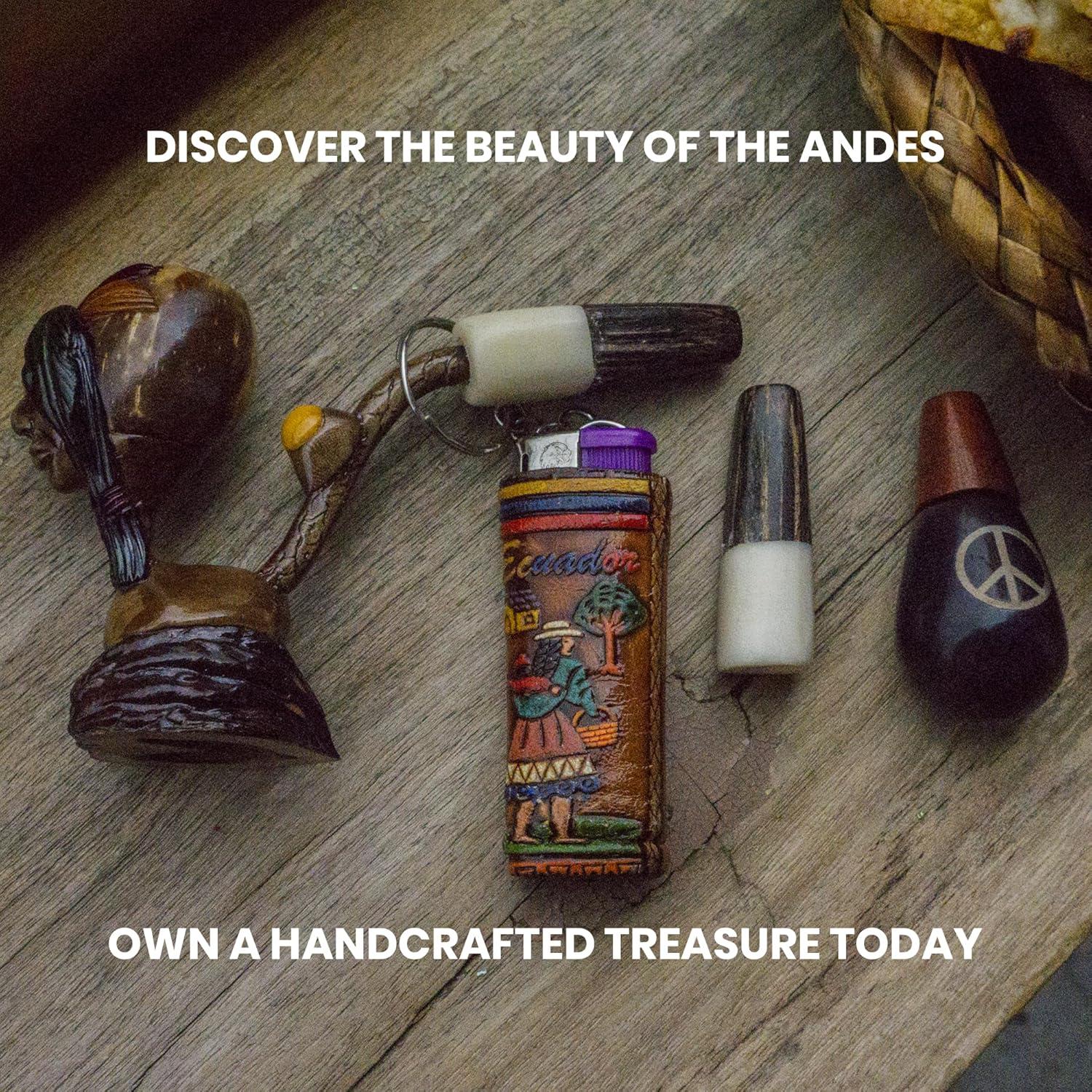 2 Pipas Miniatura Ecológicas Tesoro de los Andes - Hechas a Mano