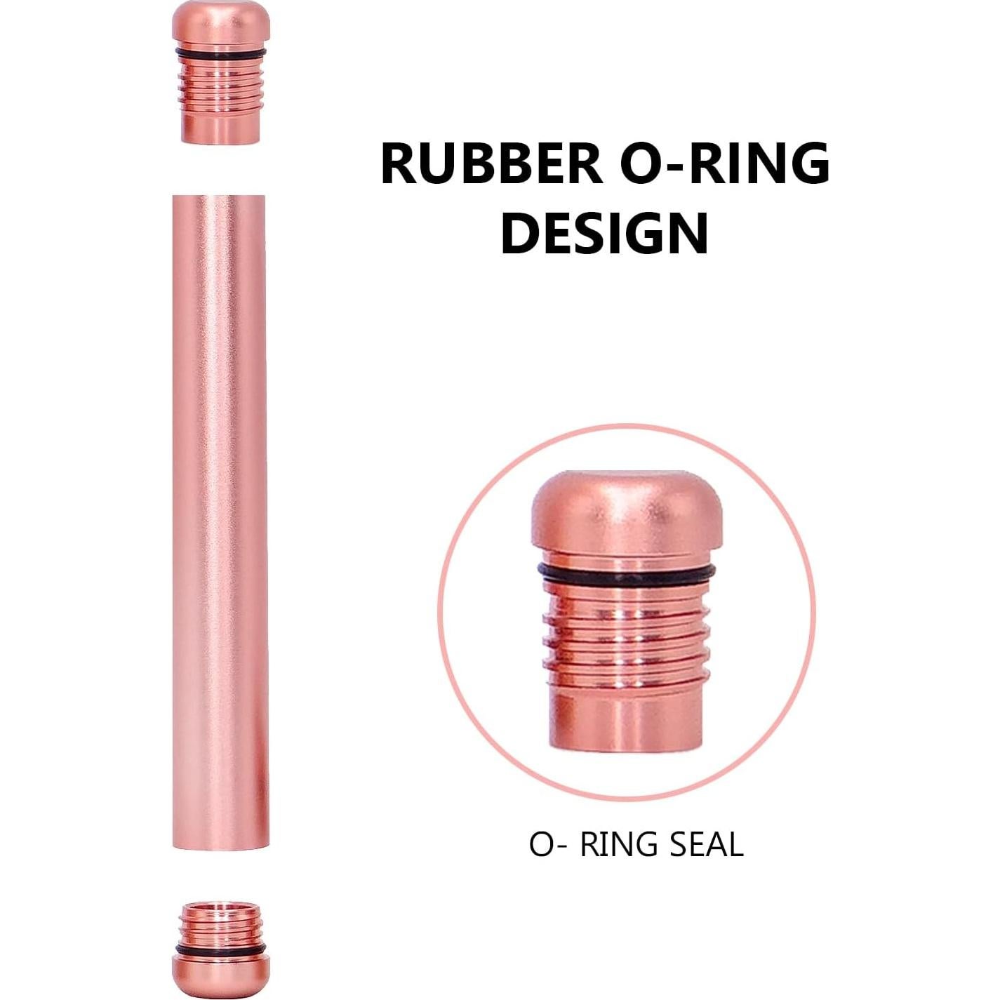 Contenedor de Metal OZCHIN 11.4 cm Hermético para Viajar