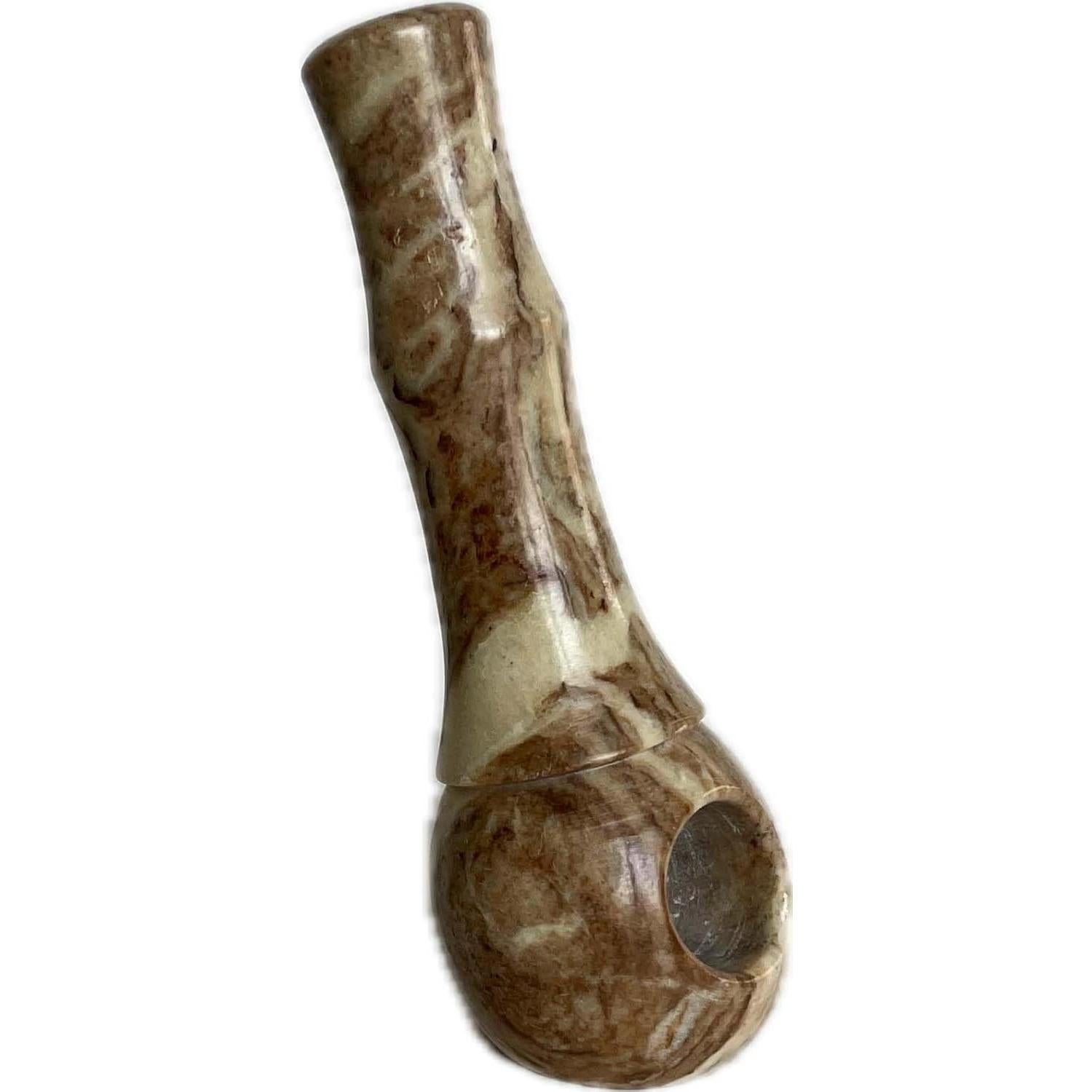 Pipa Chillum Artesanal Alina Crafts de Piedra 7.6 cm
