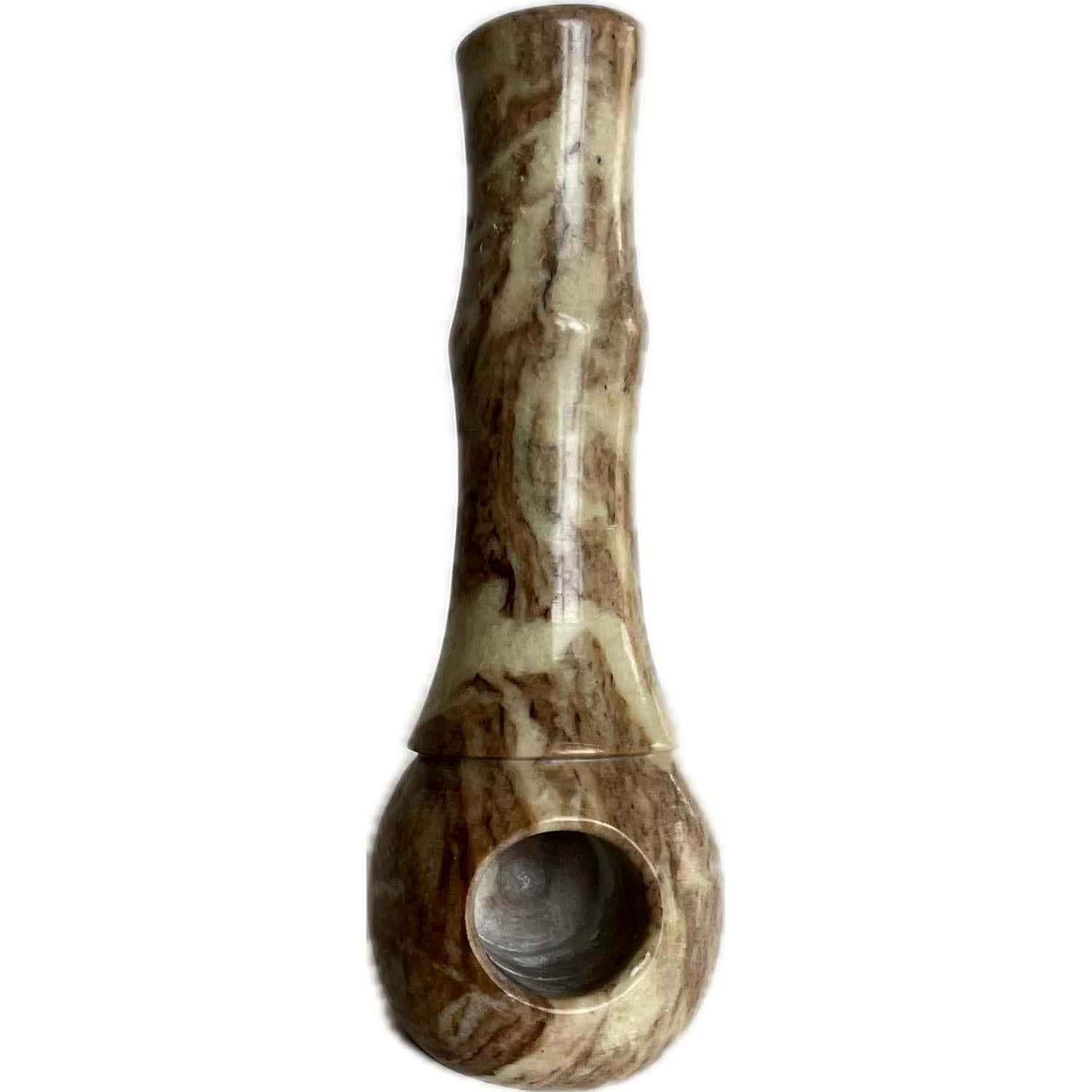Pipa Chillum Artesanal Alina Crafts de Piedra 7.6 cm