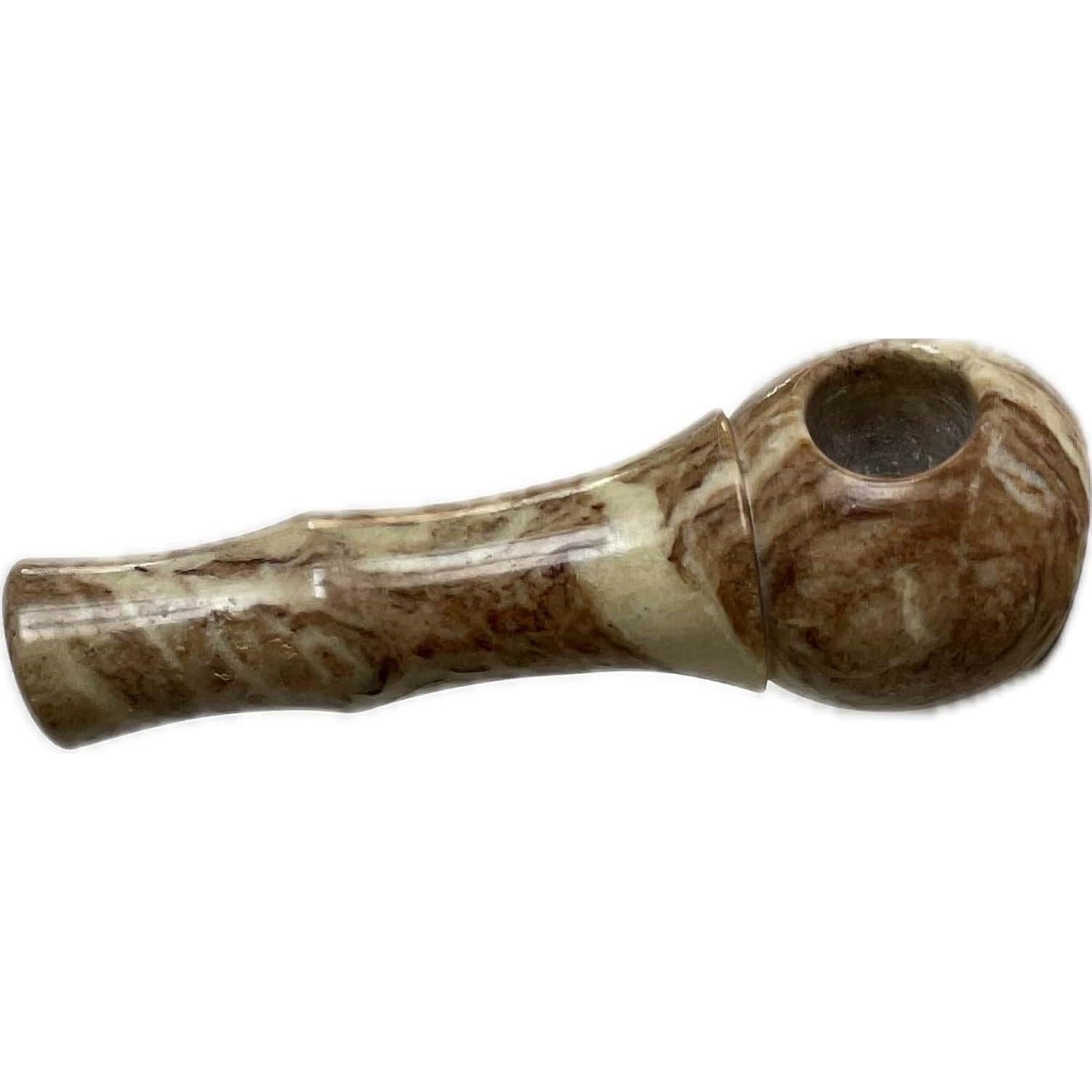 Pipa Chillum Artesanal Alina Crafts de Piedra 7.6 cm