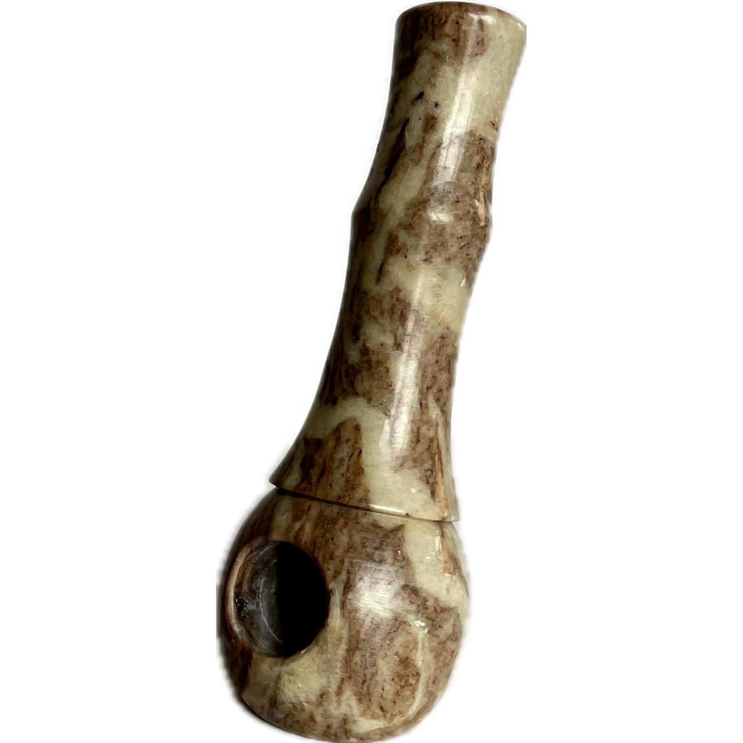 Pipa Chillum Artesanal Alina Crafts de Piedra 7.6 cm