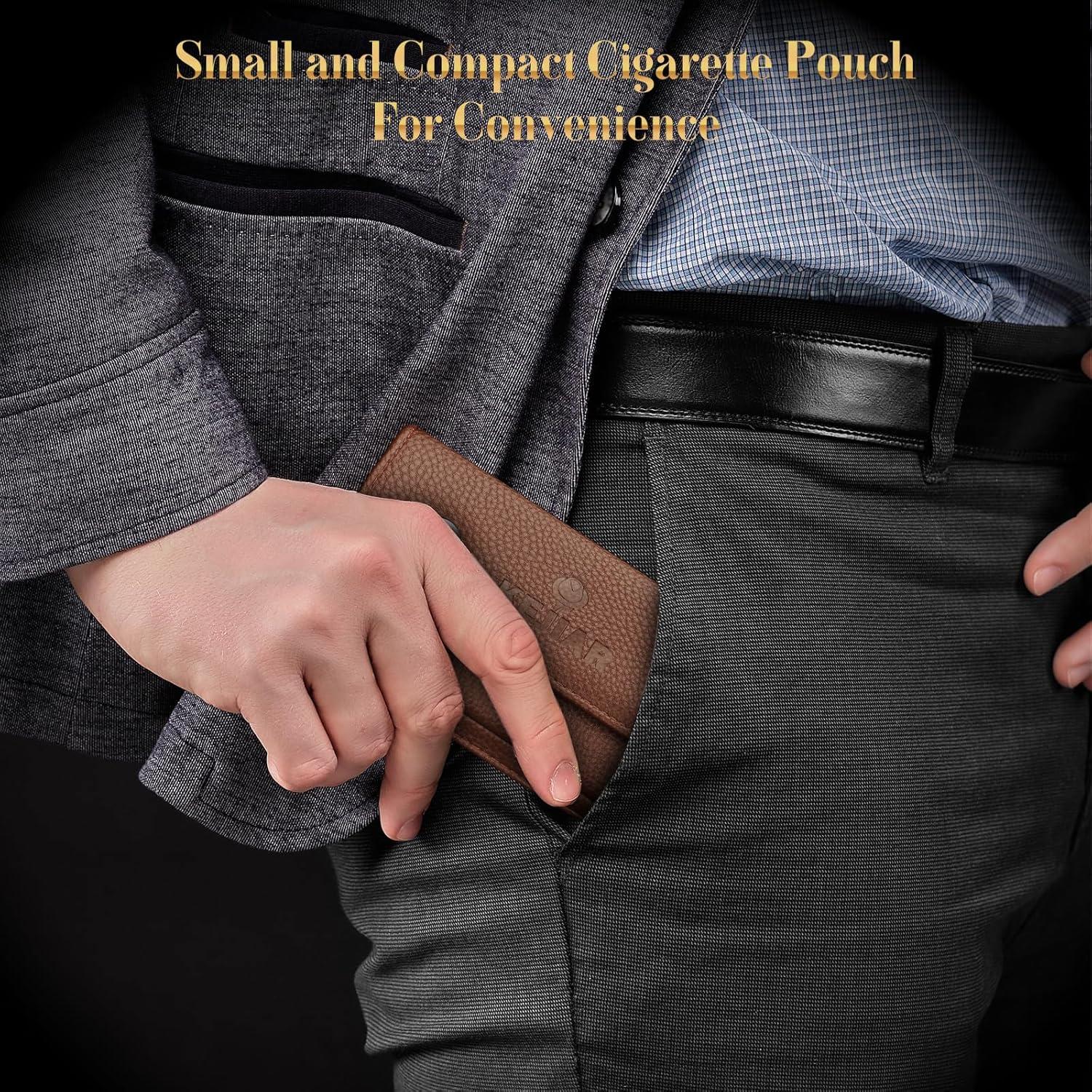 Juego de Pipas de Tabaco KEJIAR con Bolsa y Encendedor