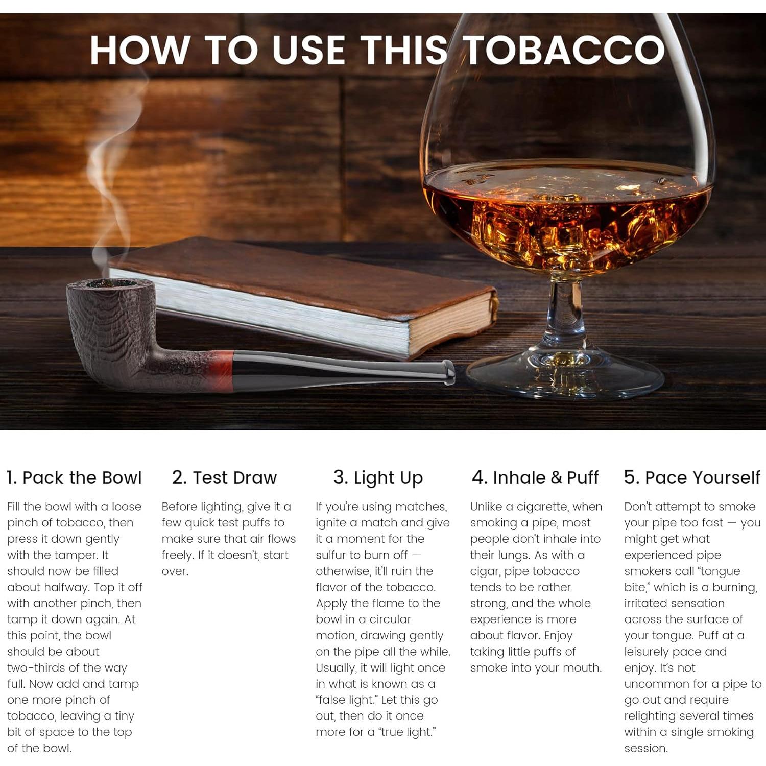 Pipa de Tabaco de Madera de Brezo Spiper - Estilo Zulu con Filtro 9mm